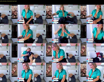 athenearusell — 9 minute Chaturbate female cam show recording, 720p, Oct 24, 2022