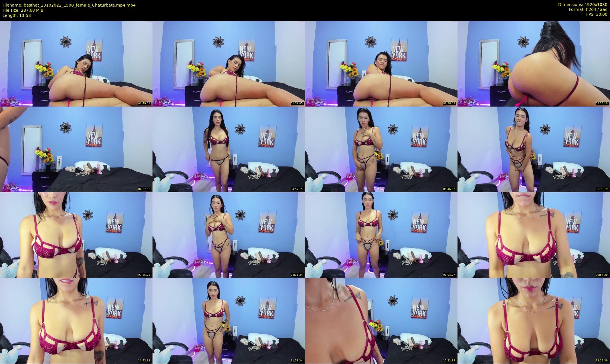 basthet — 14 minute Chaturbate female cam show recording, 1080p, Oct 23, 2022