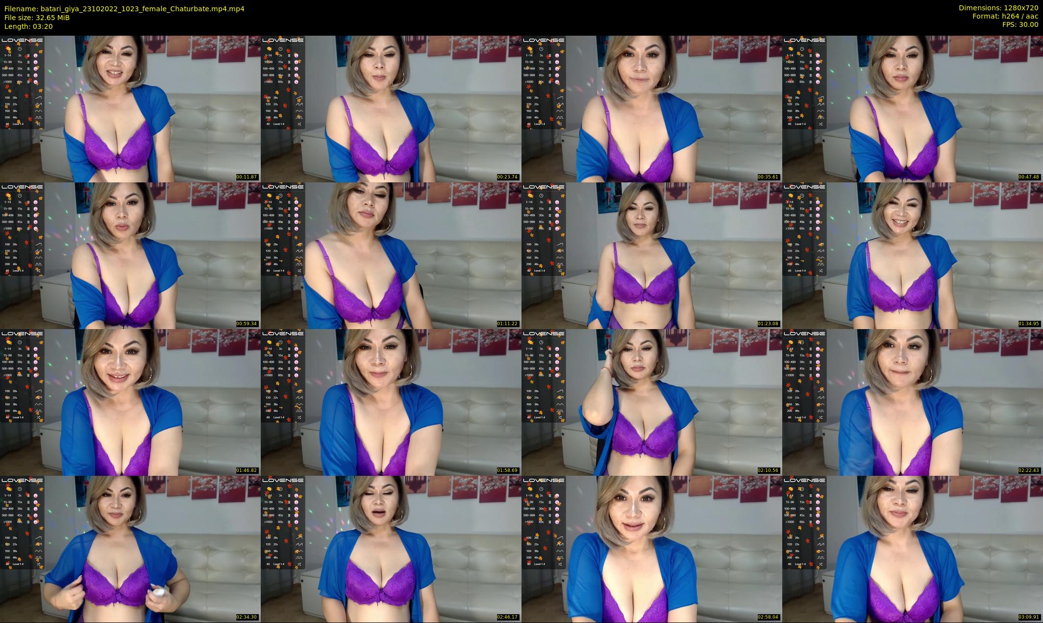 batari_giya — 4 minute Chaturbate female cam show recording, 720p, Oct 23, 2022