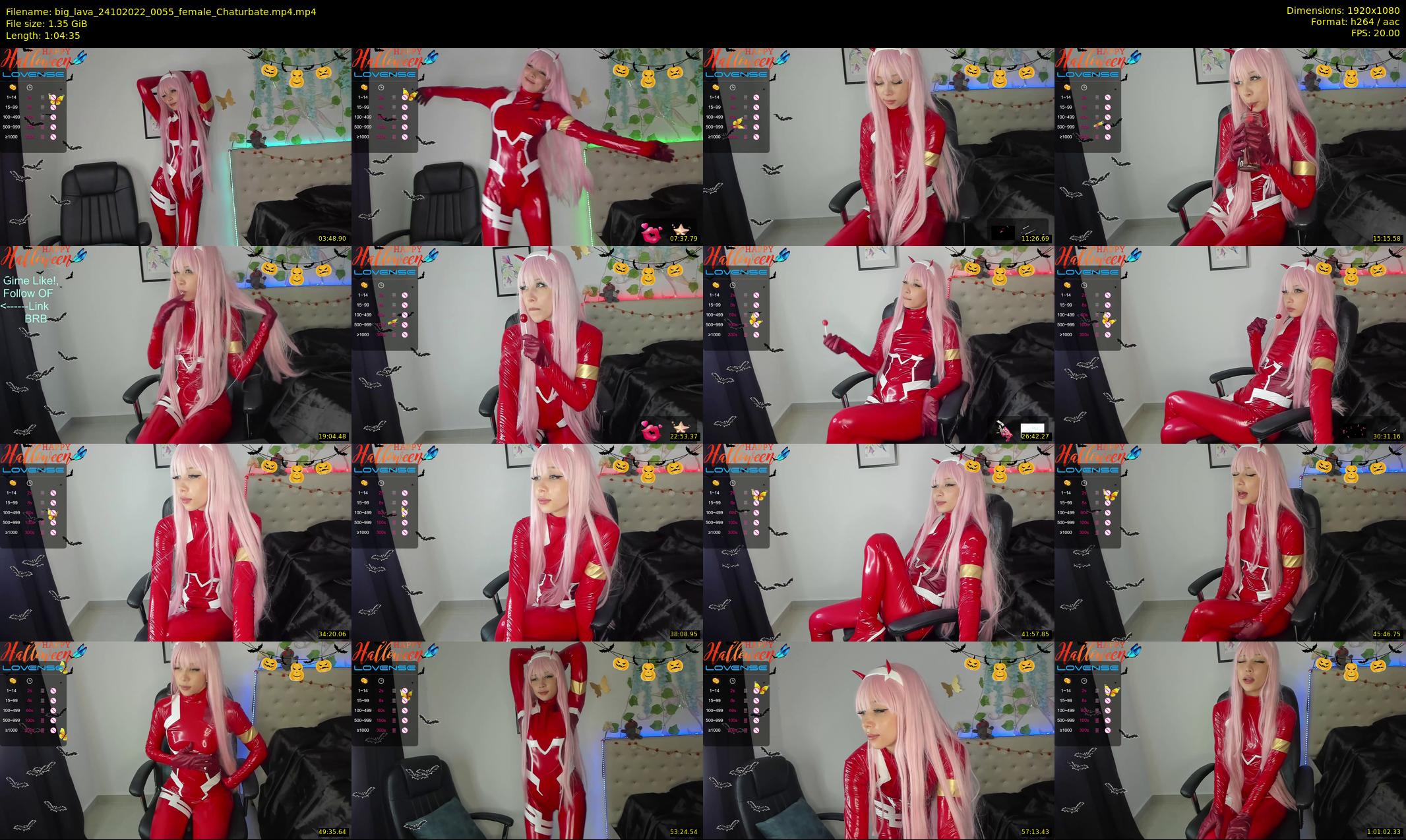 big_lava — 65 minute Chaturbate female cam show recording, 1080p, Oct 24, 2022