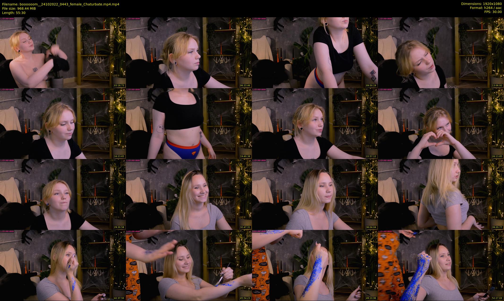 boooooom_ — 56 minute Chaturbate female cam show recording, 1080p, Oct 24, 2022