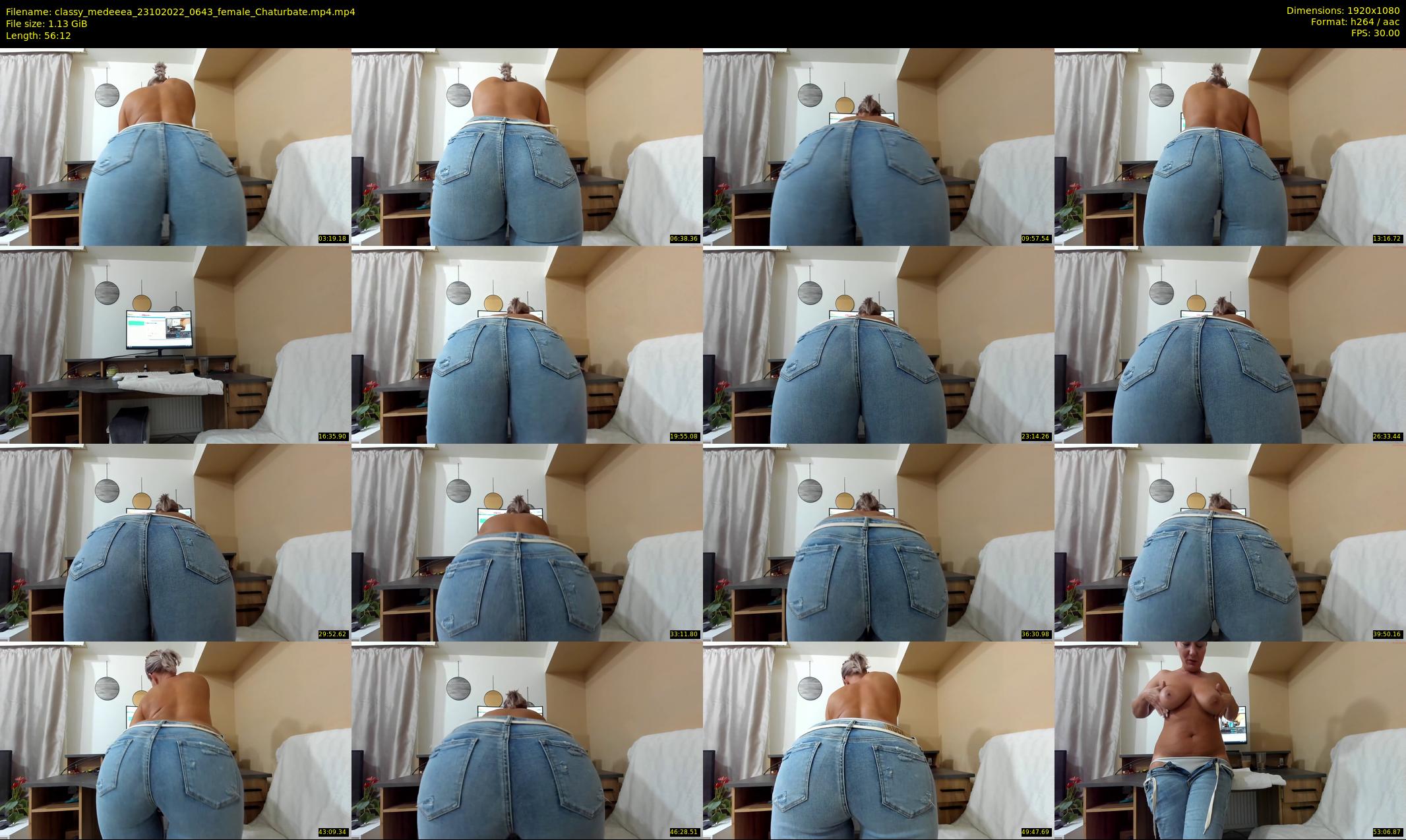 classy_medeeea — 57 minute Chaturbate female cam show recording, 1080p, Oct 23, 2022