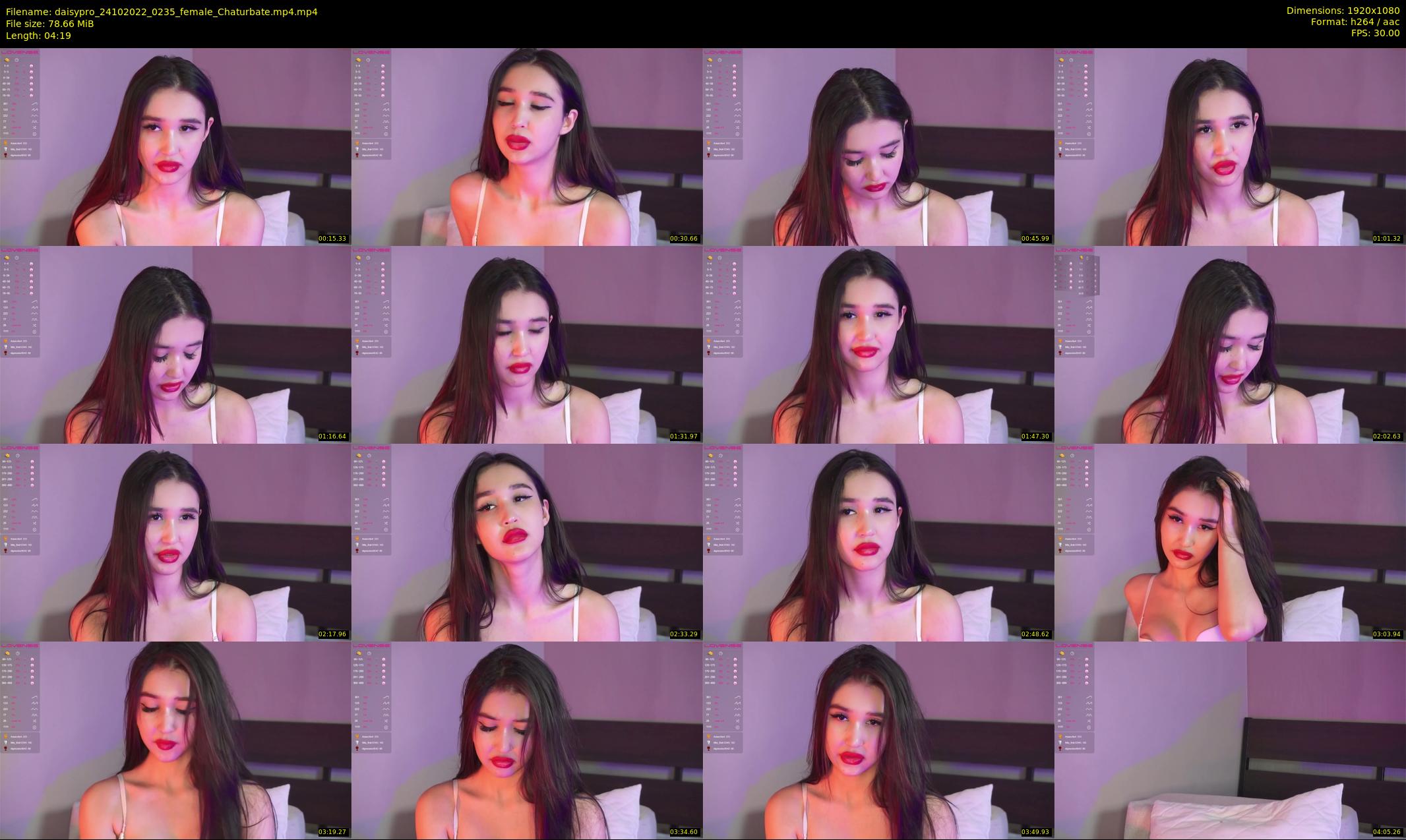 daisypro — 5 minute Chaturbate couple cam show recording, 1080p, Oct 24, 2022