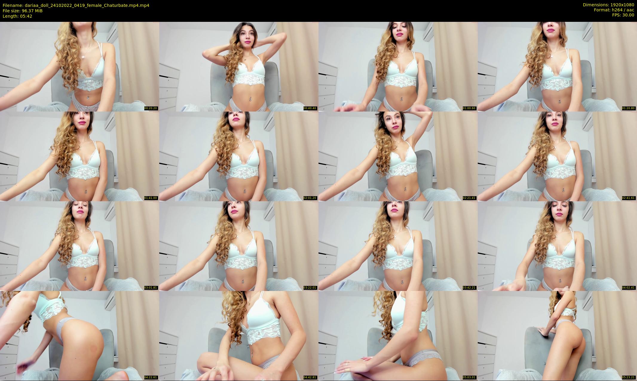 dariaa_doll — 6 minute Chaturbate female cam show recording, 1080p, Oct 24, 2022