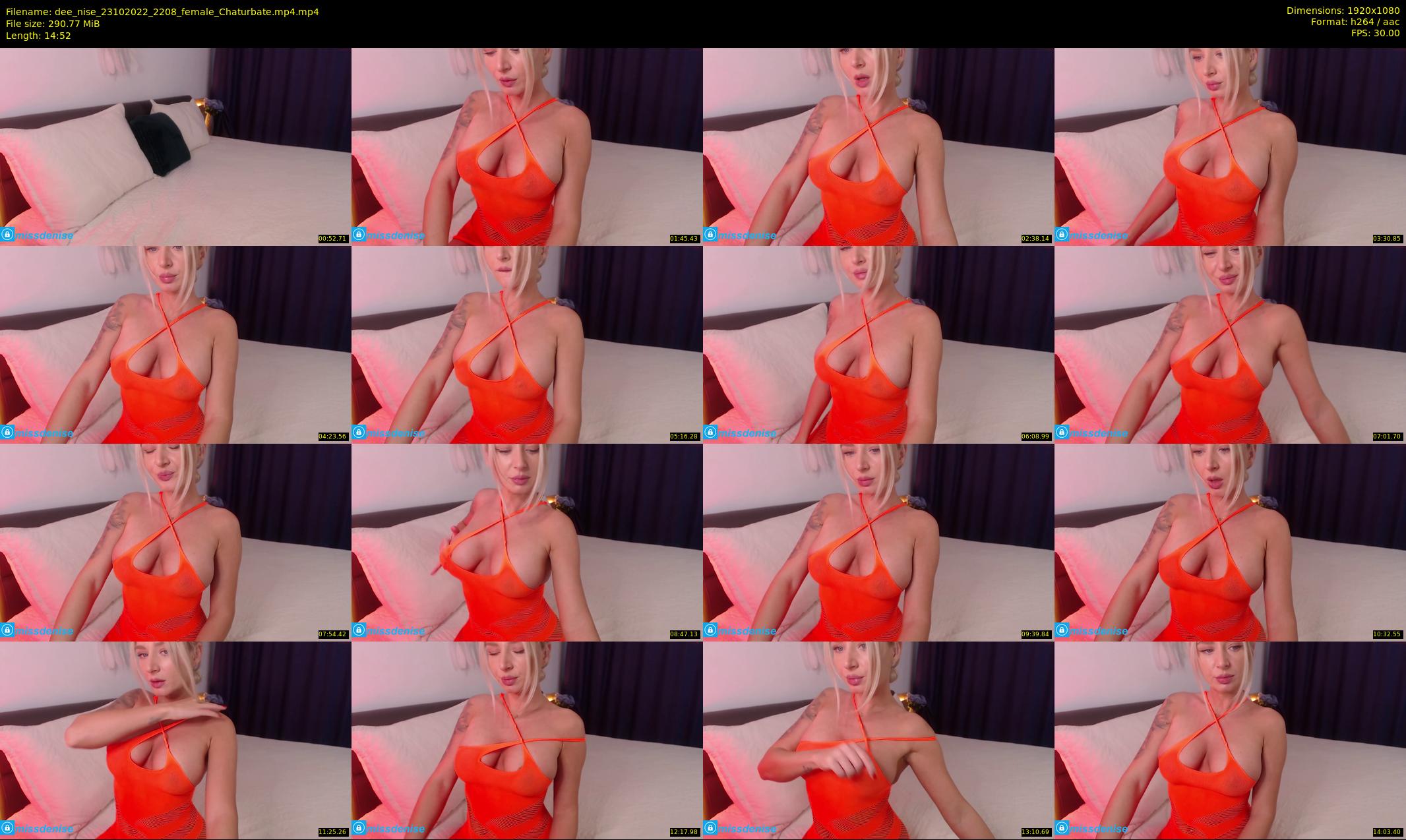 dee_nise — 15 minute Chaturbate female cam show recording, 1080p, Oct 23, 2022