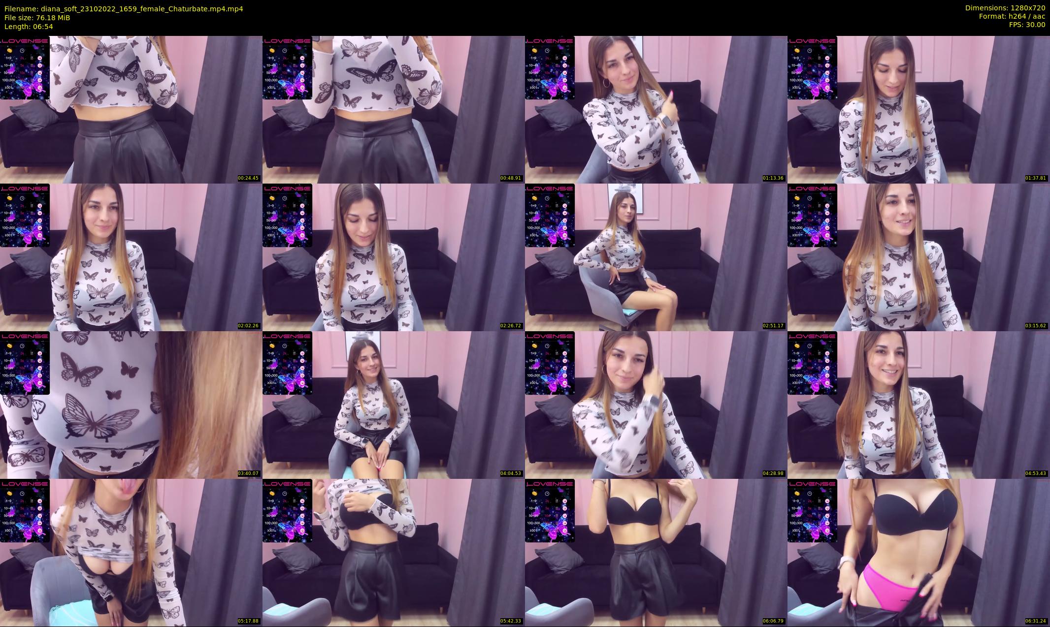 diana_soft — 7 minute Chaturbate female cam show recording, 720p, Oct 23, 2022
