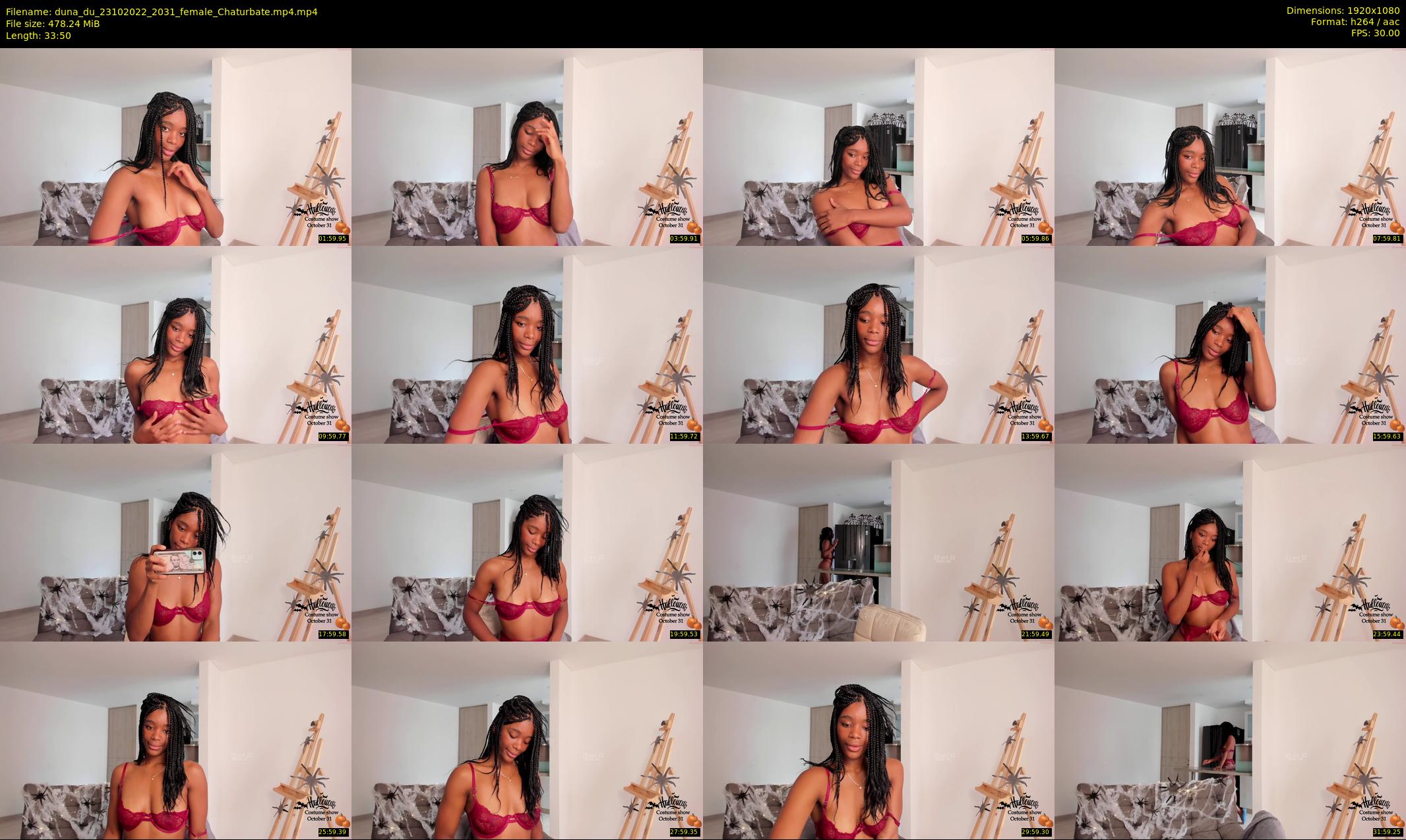 duna_du — 34 minute Chaturbate female cam show recording, 1080p, Oct 23, 2022