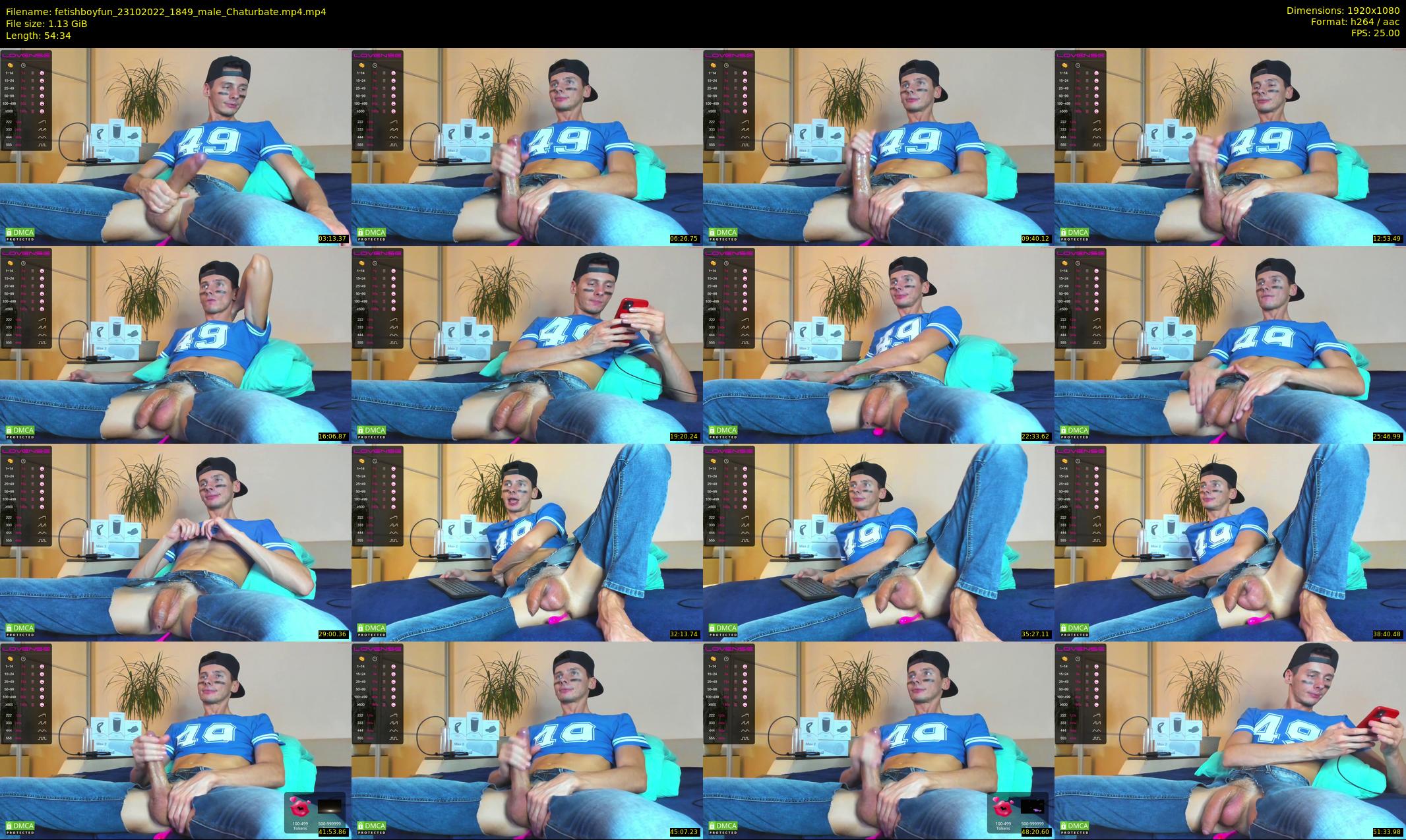 fetishboyfun — 55 minute Chaturbate male cam show recording, 1080p, Oct 23, 2022