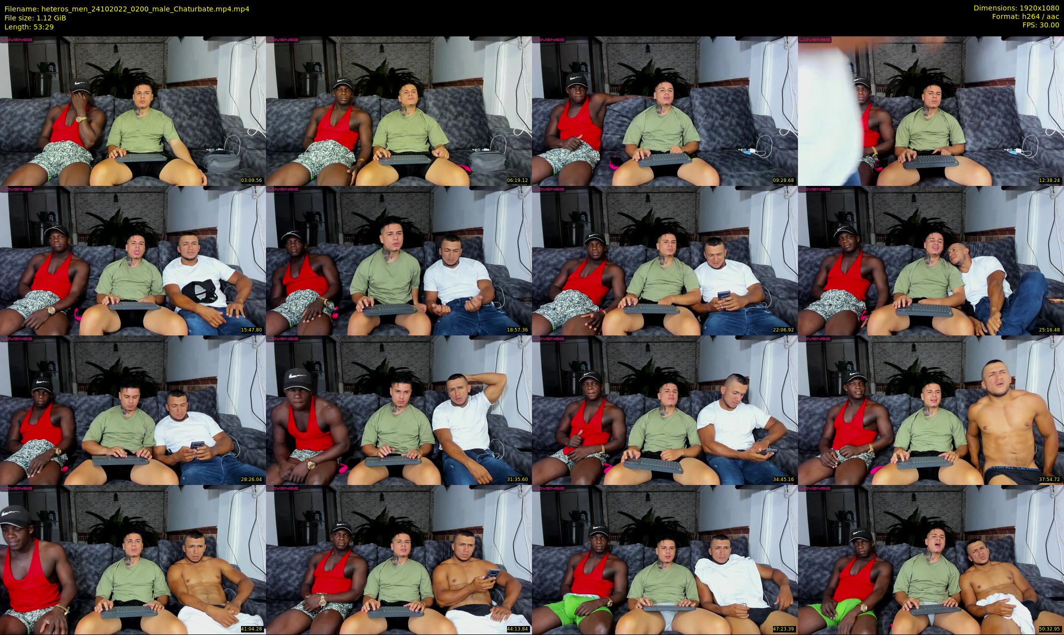heteros_men — 54 minute Chaturbate male cam show recording, 1080p, Oct 24, 2022