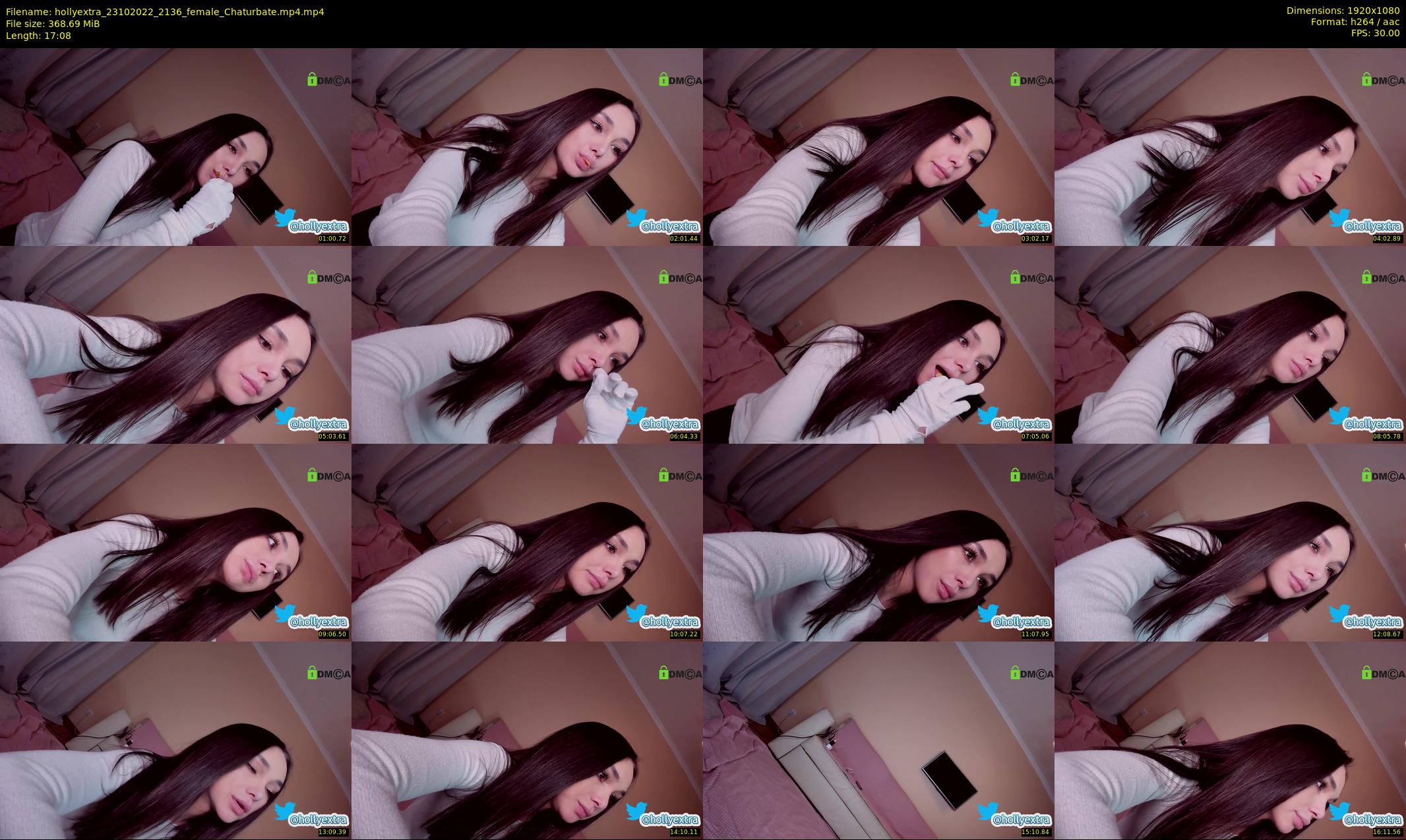 hollyextra — 18 minute Chaturbate female cam show recording, 1080p, Oct 23, 2022