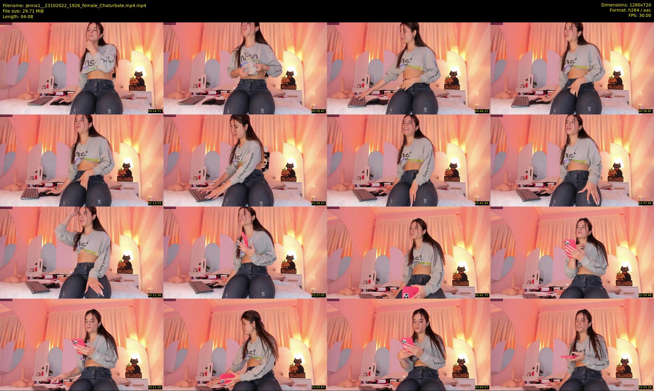jenna1_ — 5 minute Chaturbate female cam show recording, 720p, Oct 23, 2022