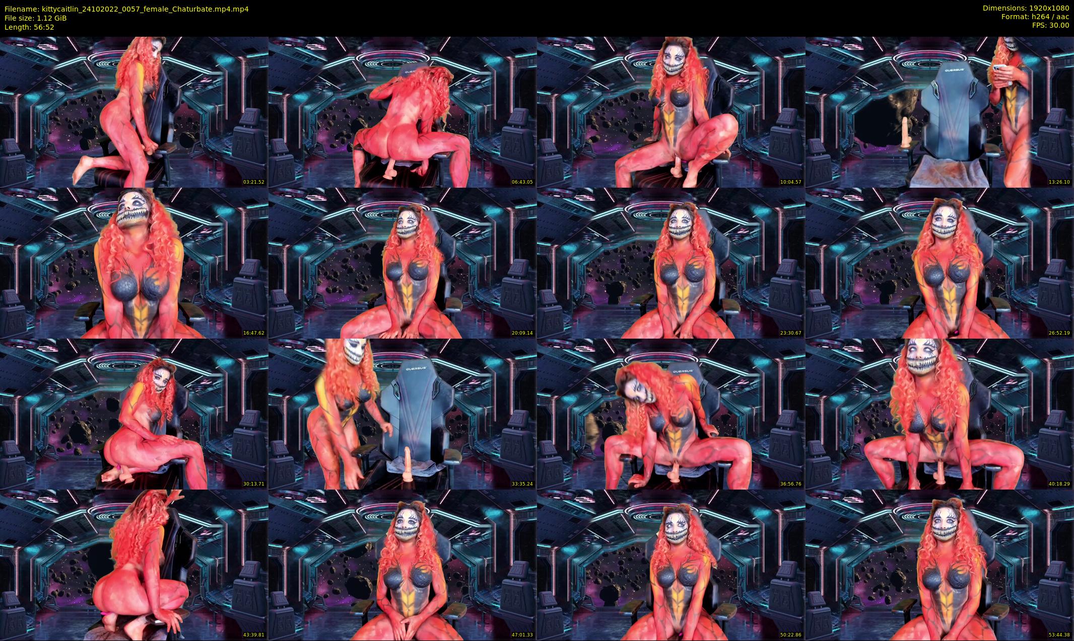 kittycaitlin — 57 minute Chaturbate female cam show recording, 1080p, Oct 24, 2022