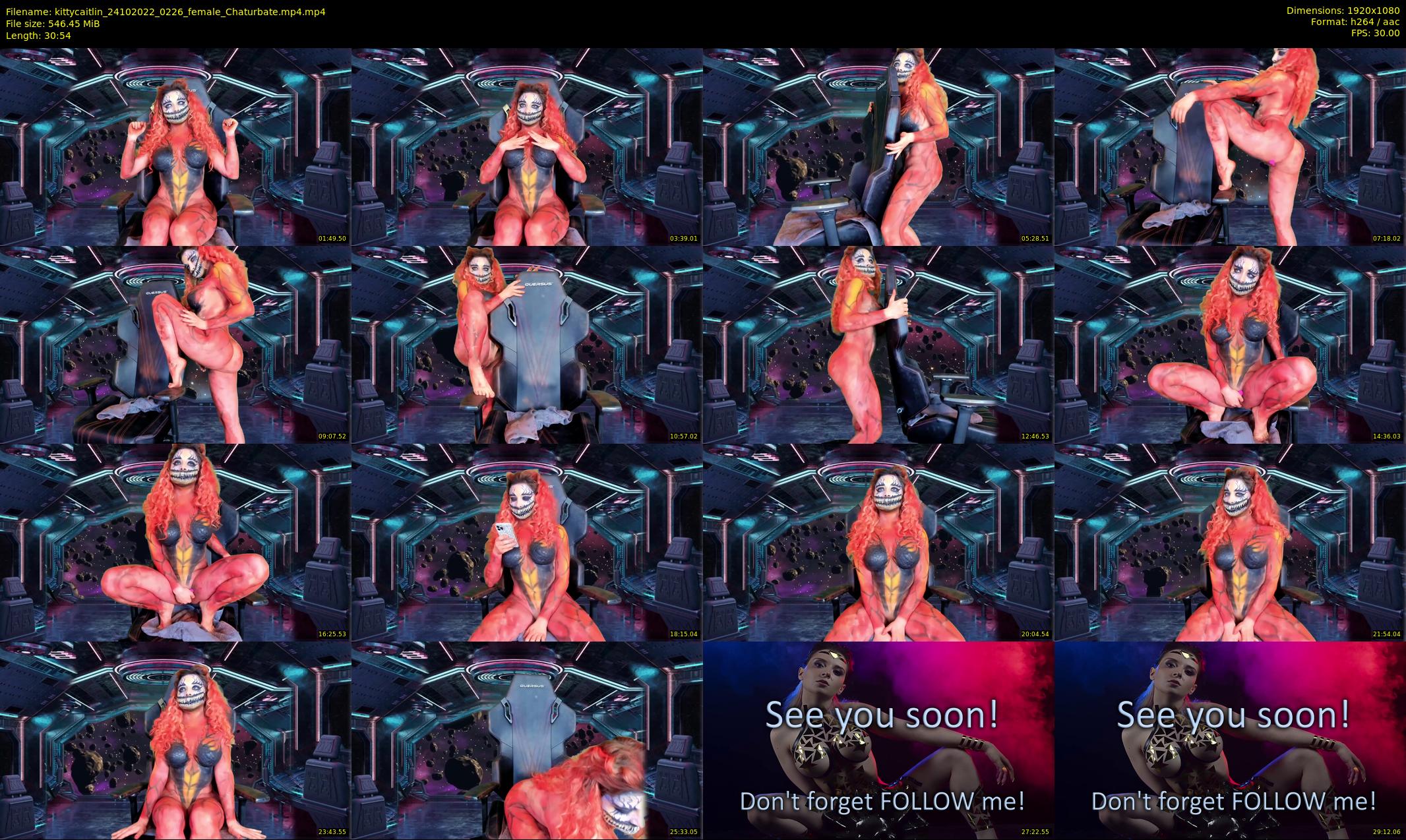 kittycaitlin — 31 minute Chaturbate female cam show recording, 1080p, Oct 24, 2022