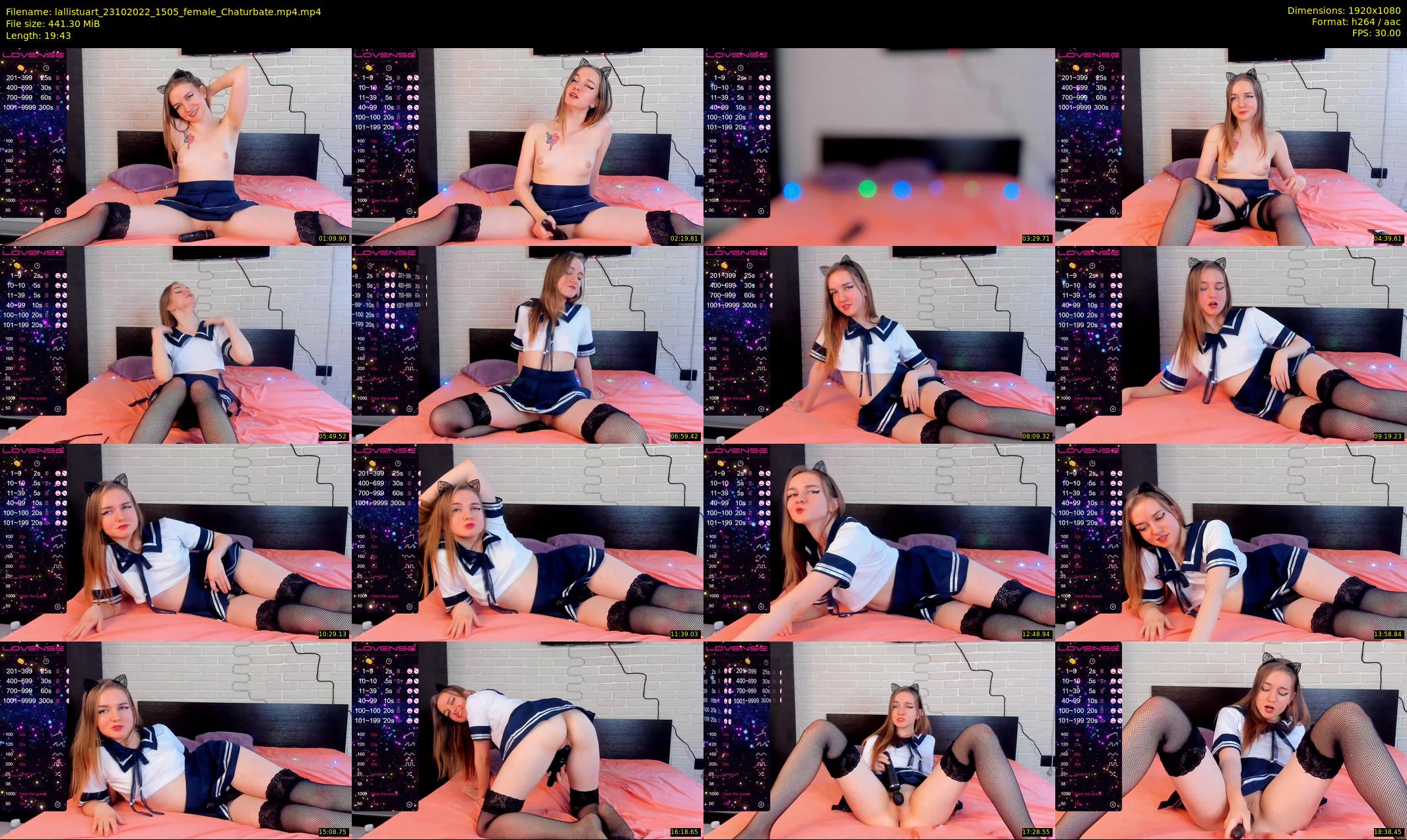 lallistuart — 20 minute Chaturbate female cam show recording, 1080p, Oct 23, 2022