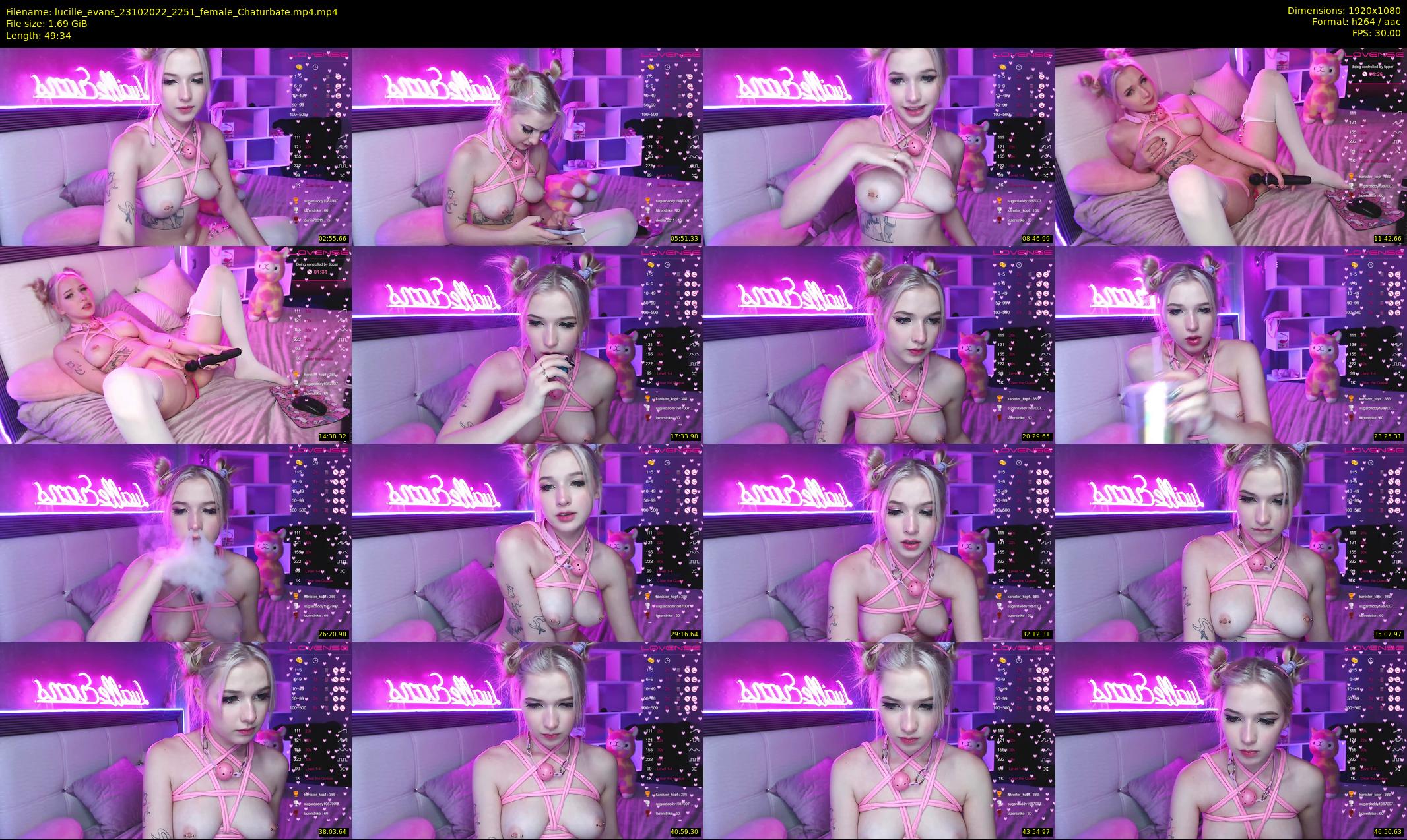 lucille_evans — 50 minute Chaturbate female cam show recording, 1080p, Oct 23, 2022