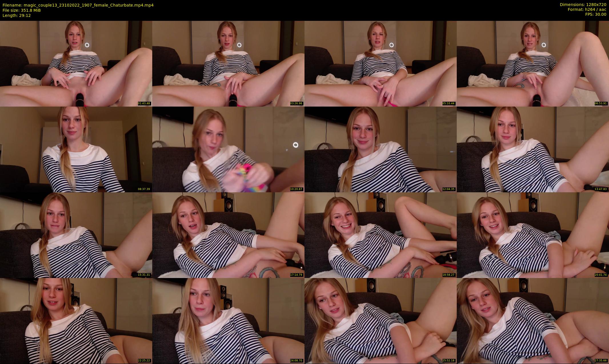 magic_couple13 — 30 minute Chaturbate couple cam show recording, 720p, Oct 23, 2022