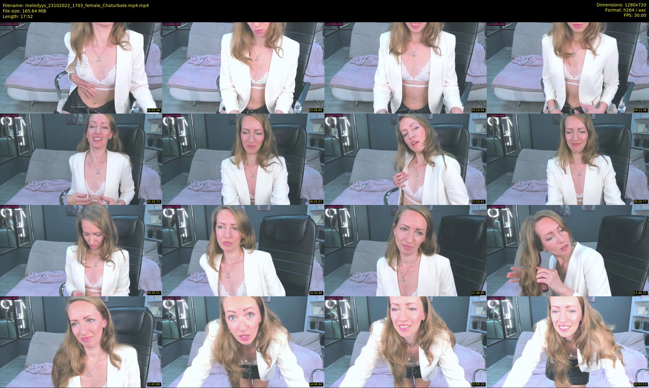 melodyys — 18 minute Chaturbate female cam show recording, 720p, Oct 23, 2022