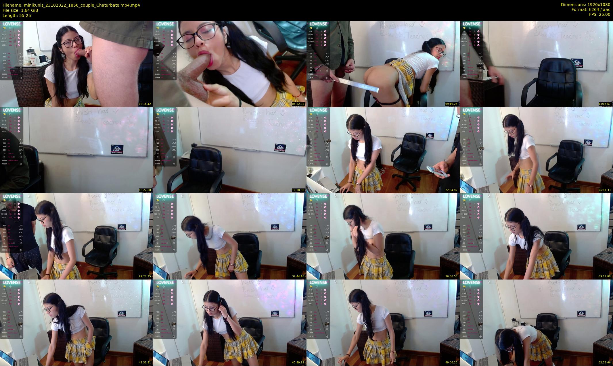 minikunis — 56 minute Chaturbate couple cam show recording, 1080p, Oct 23, 2022