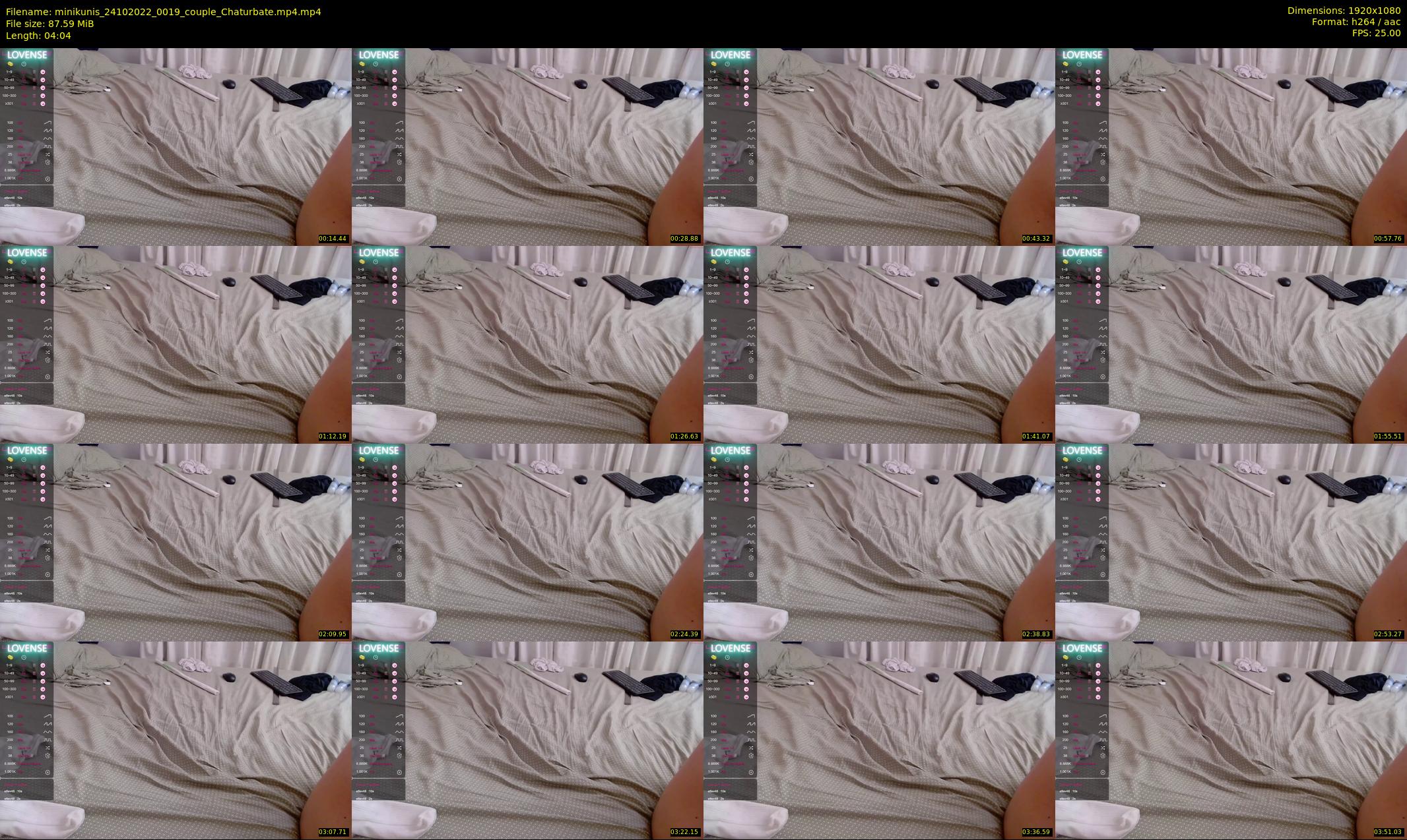 minikunis — 5 minute Chaturbate couple cam show recording, 1080p, Oct 24, 2022
