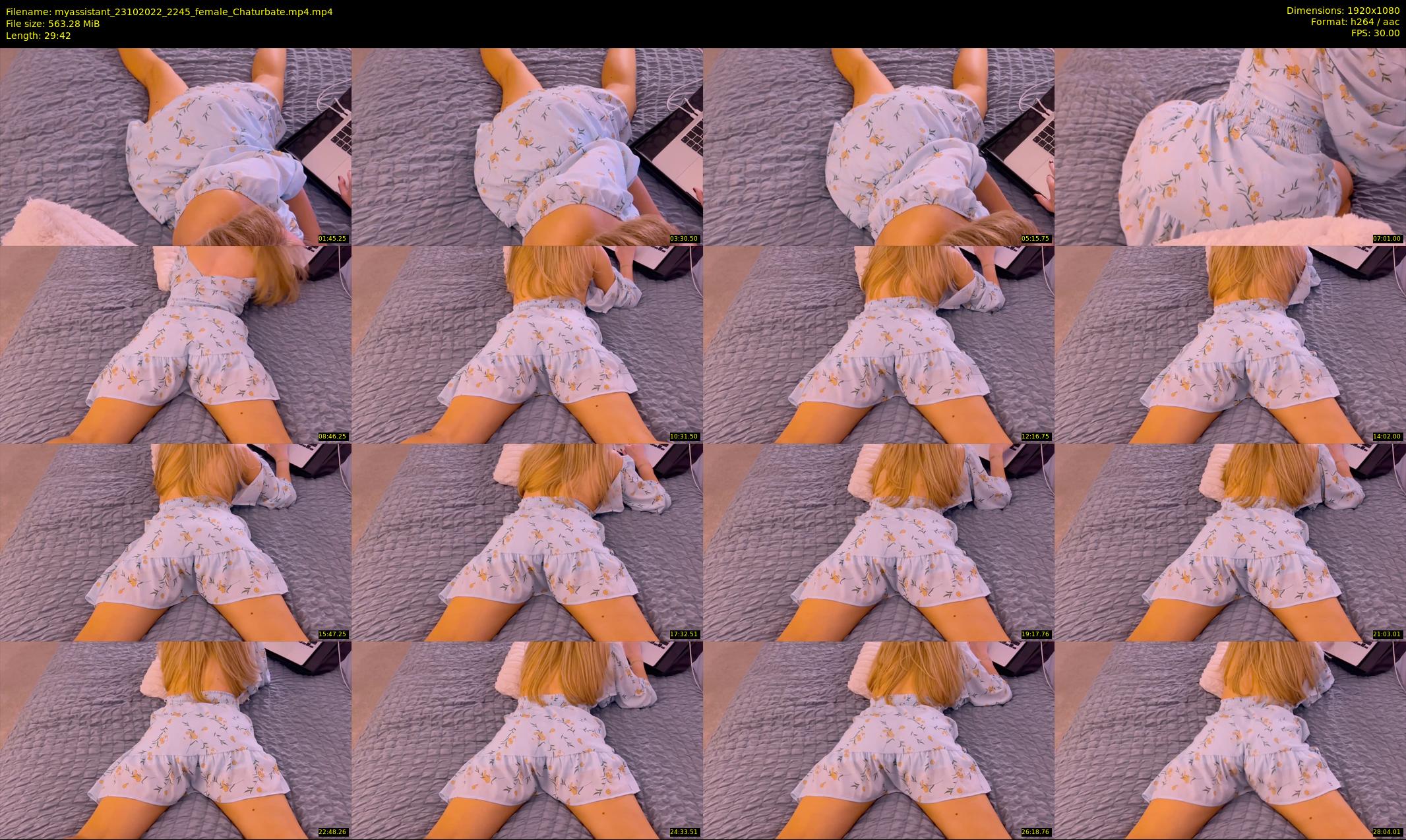 myassistant — 30 minute Chaturbate female cam show recording, 1080p, Oct 23, 2022