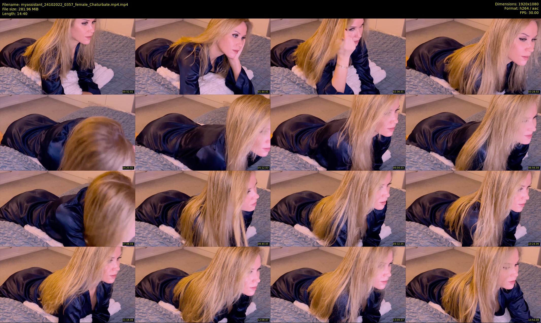 myassistant — 15 minute Chaturbate female cam show recording, 1080p, Oct 24, 2022