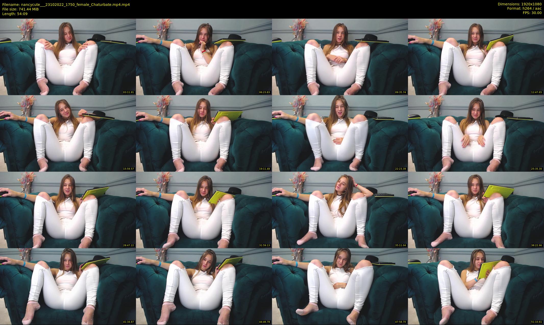 nancycute__ — 55 minute Chaturbate female cam show recording, 1080p, Oct 23, 2022