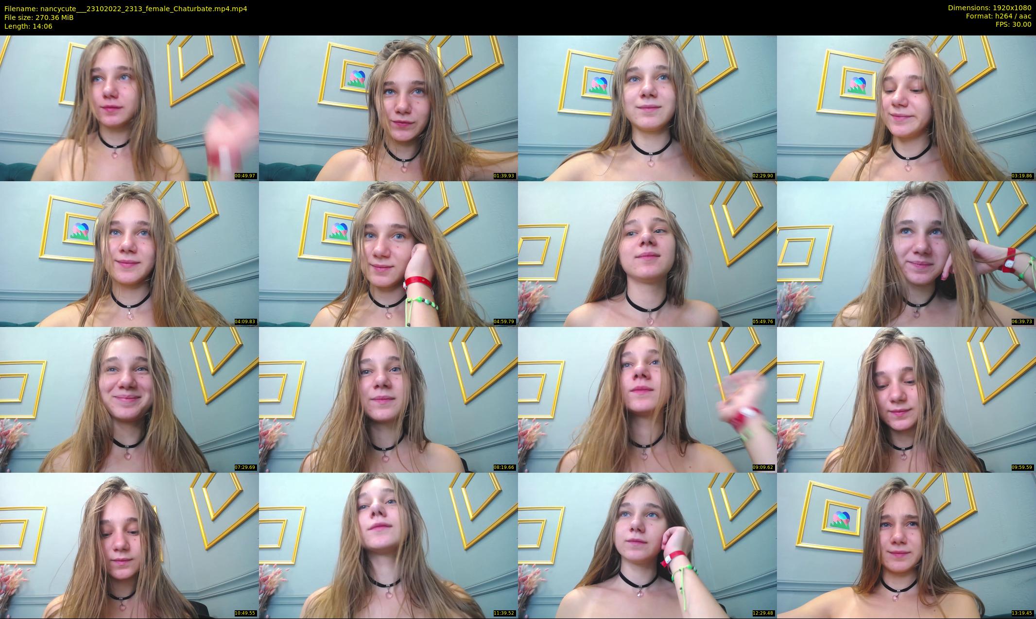 nancycute__ — 15 minute Chaturbate female cam show recording, 1080p, Oct 23, 2022