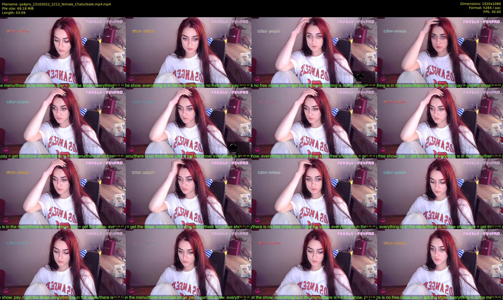 ps4pro — 4 minute Chaturbate female cam show recording, 1080p, Oct 23, 2022