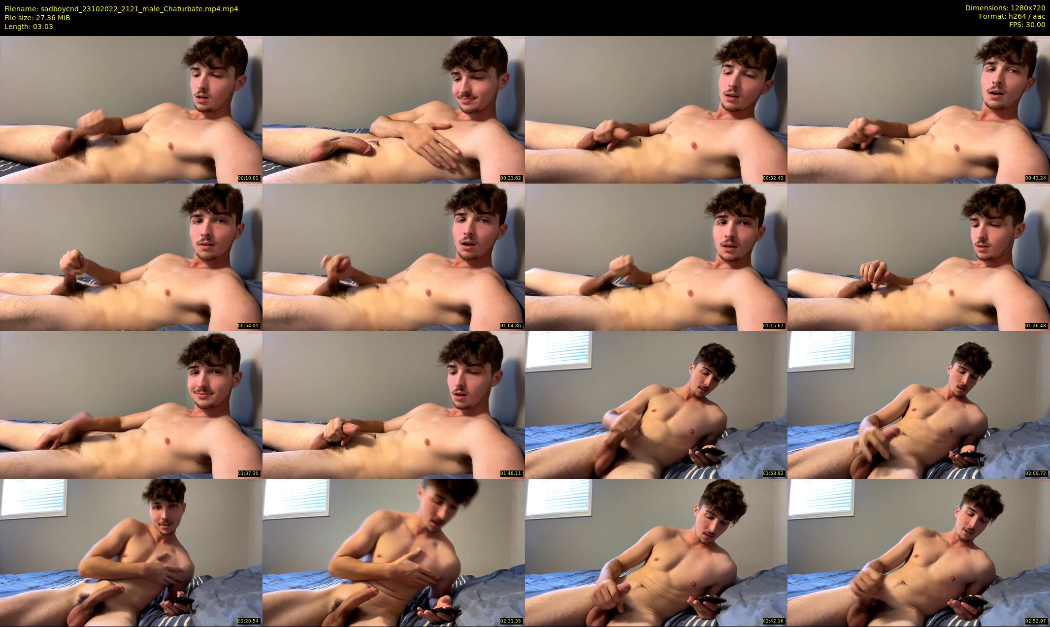 sadboycnd — 4 minute Chaturbate male cam show recording, 720p, Oct 23, 2022