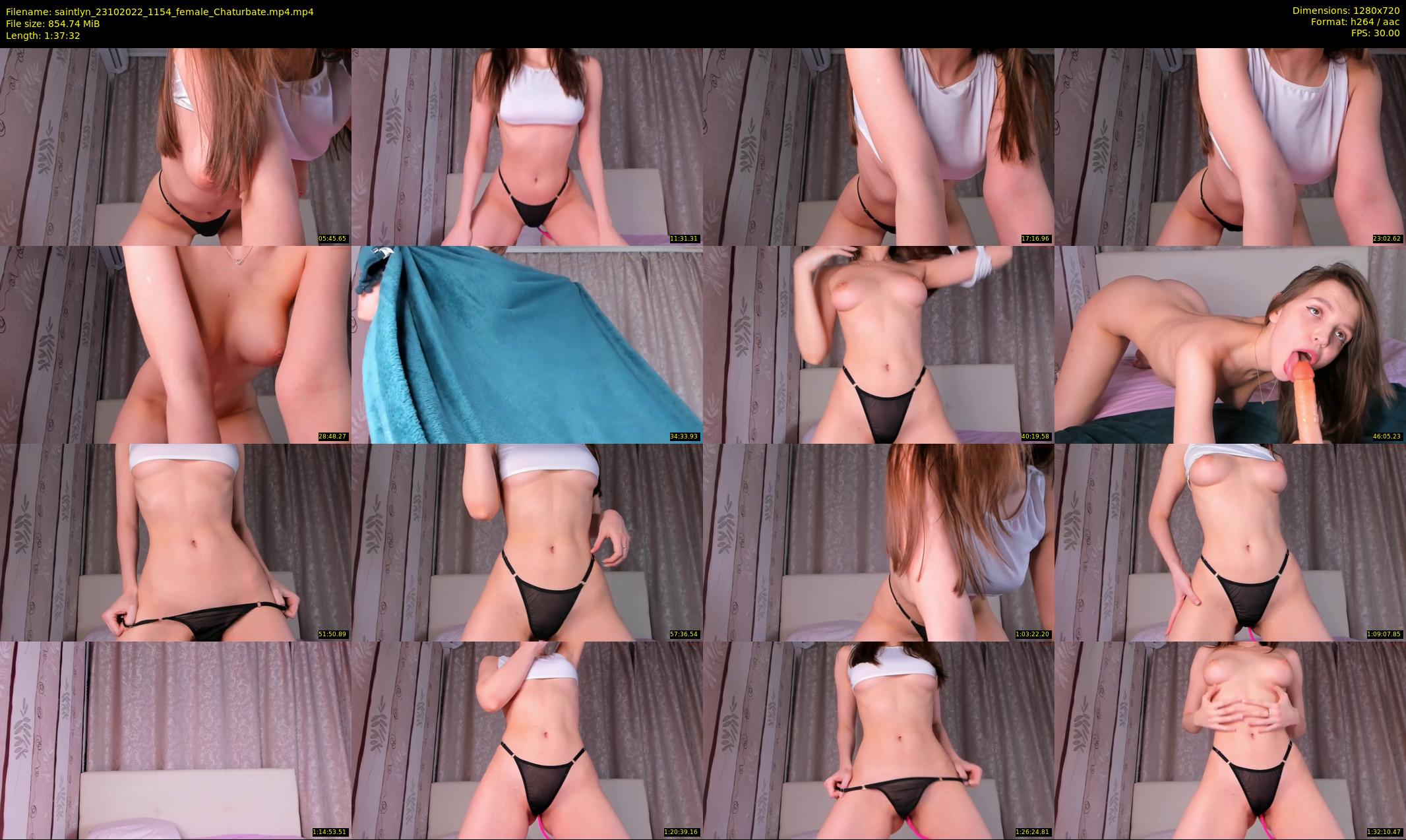 saintlyn — 98 minute Chaturbate female cam show recording, 720p, Oct 23, 2022