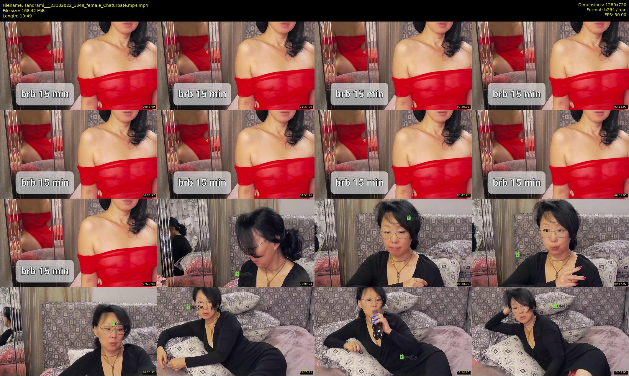 sandrami__ — 14 minute Chaturbate female cam show recording, 720p, Oct 23, 2022