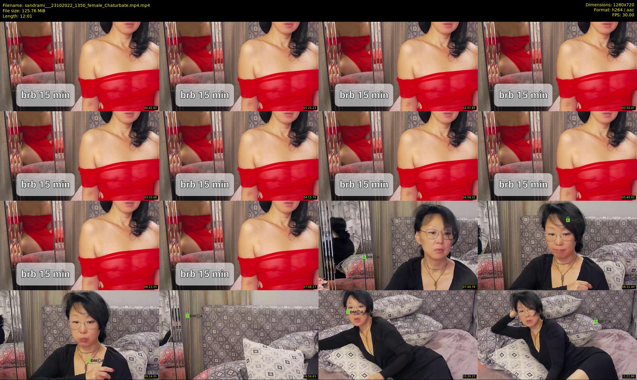 sandrami__ — 13 minute Chaturbate female cam show recording, 720p, Oct 23, 2022