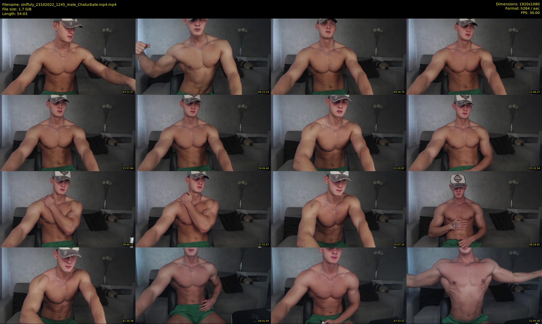 sinffuly — 55 minute Chaturbate male cam show recording, 1080p, Oct 23, 2022