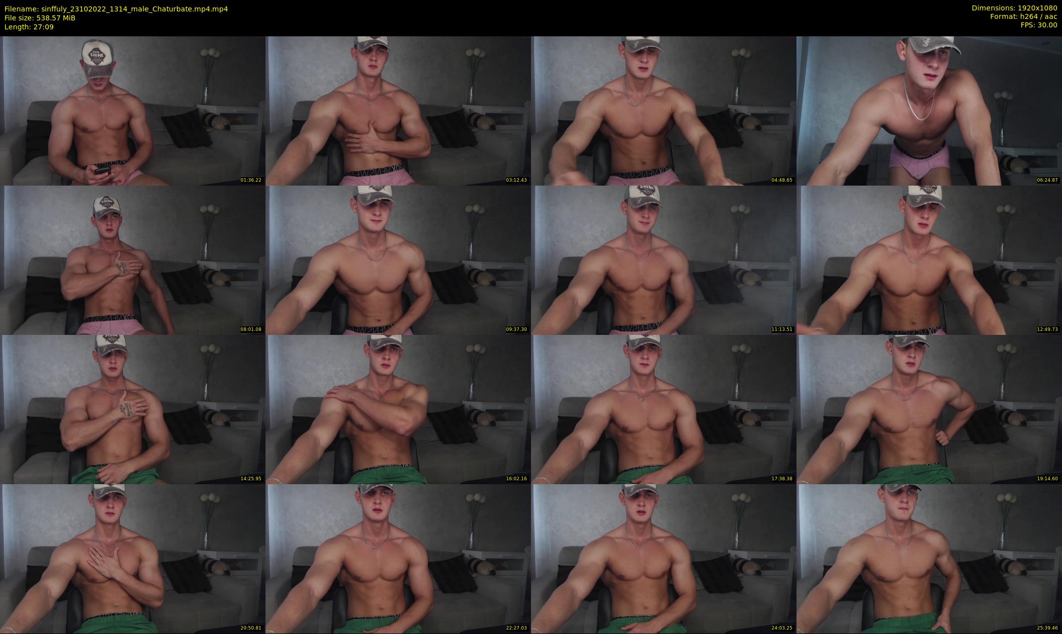 sinffuly — 28 minute Chaturbate male cam show recording, 1080p, Oct 23, 2022