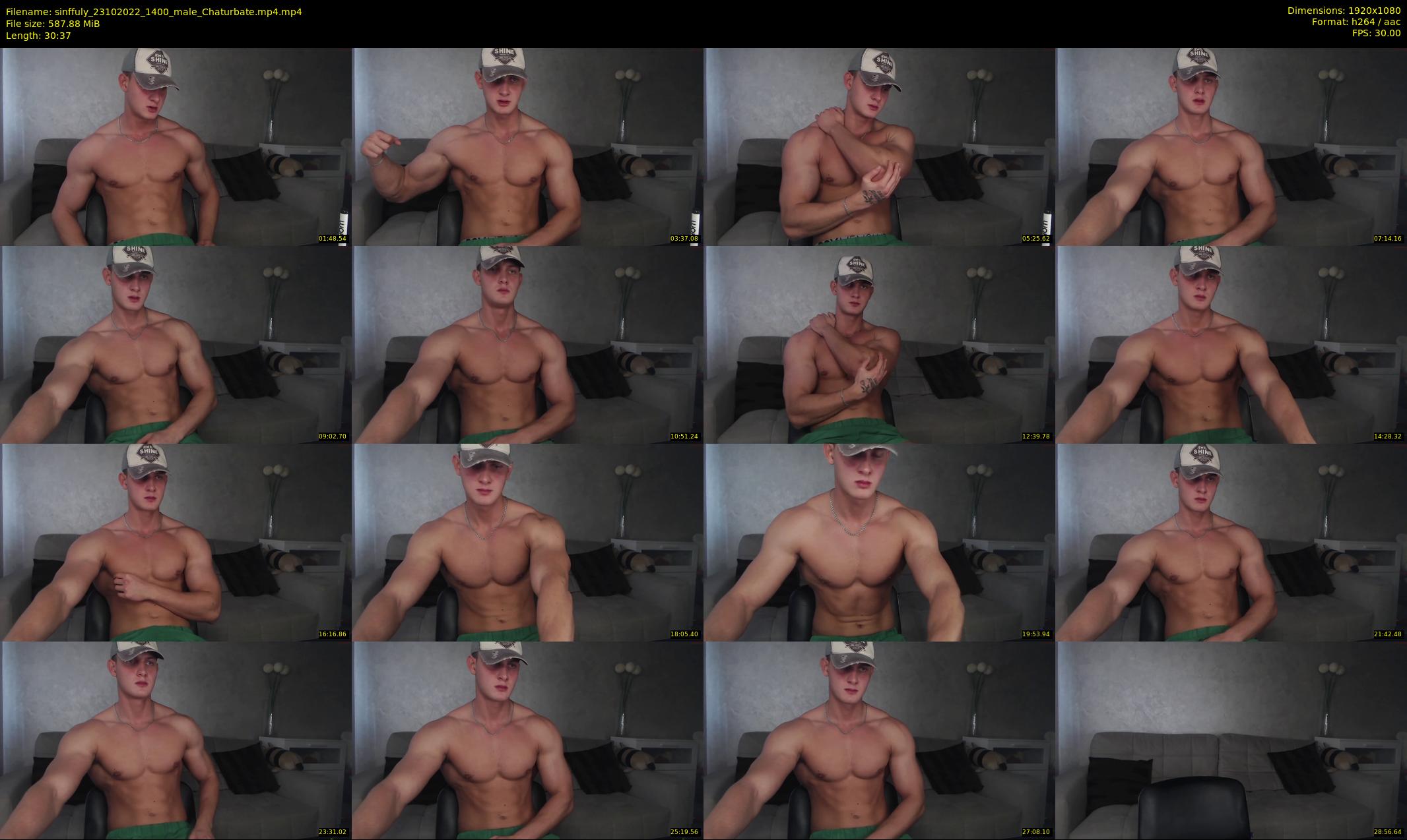 sinffuly — 31 minute Chaturbate male cam show recording, 1080p, Oct 23, 2022