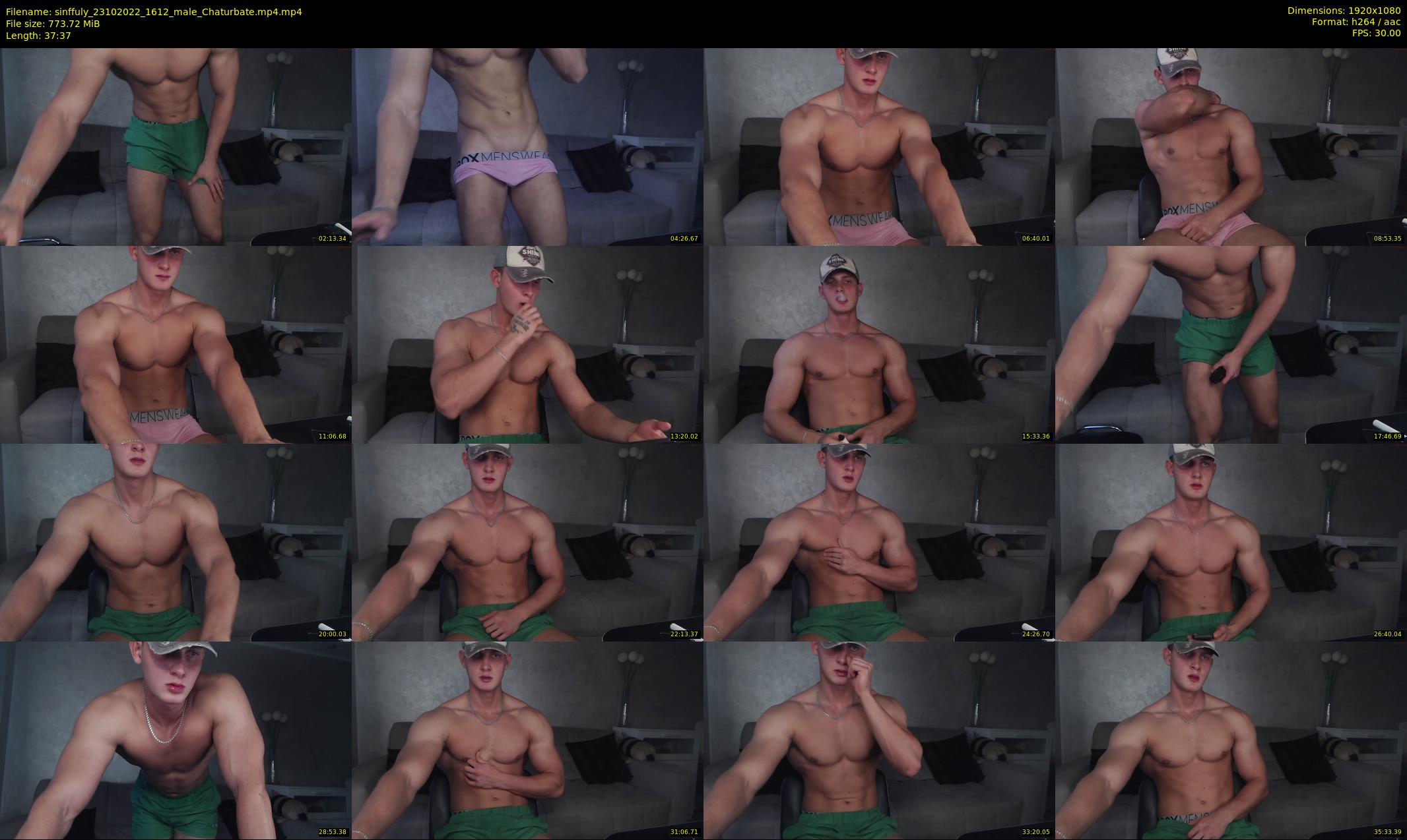 sinffuly — 38 minute Chaturbate male cam show recording, 1080p, Oct 23, 2022