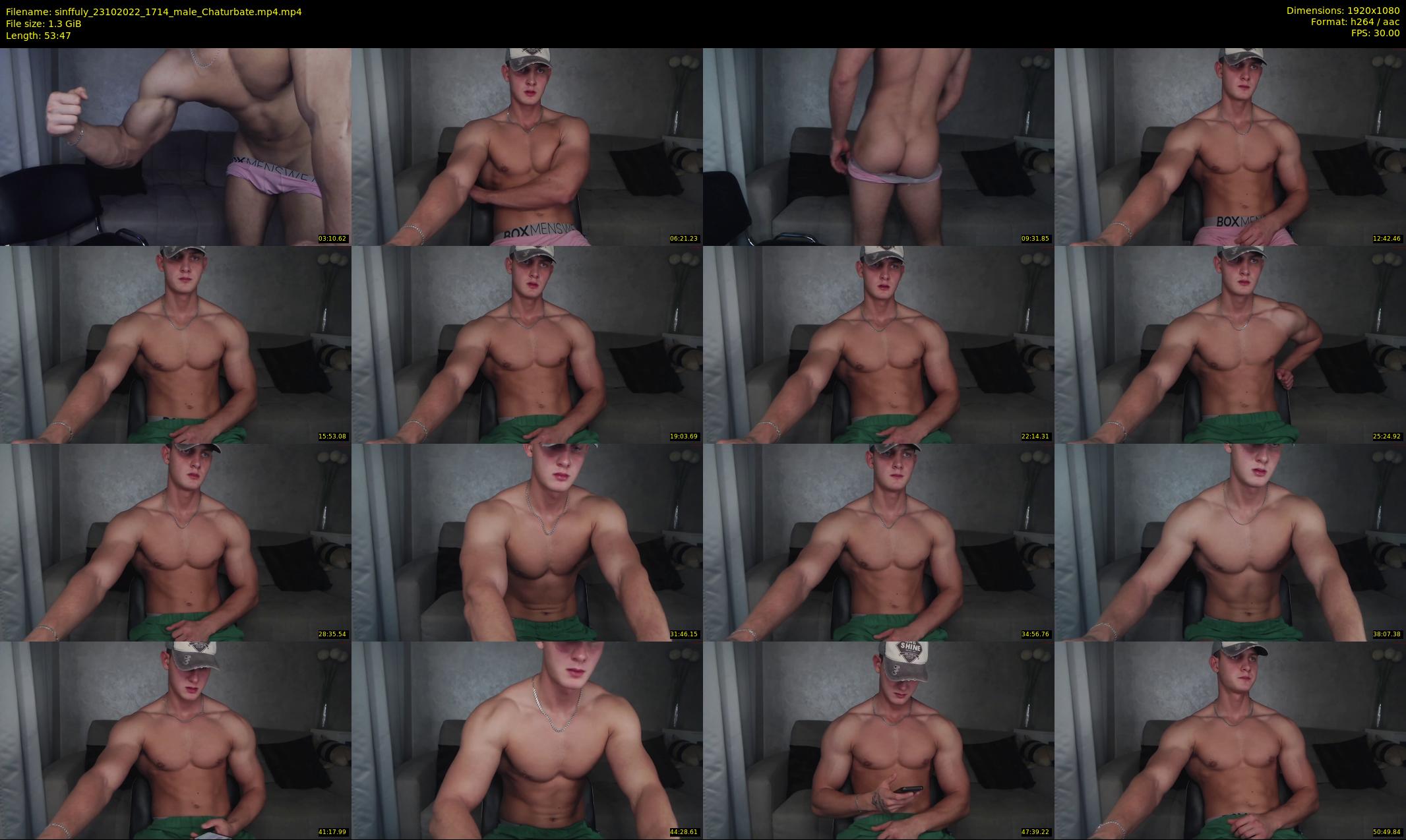 sinffuly — 54 minute Chaturbate male cam show recording, 1080p, Oct 23, 2022