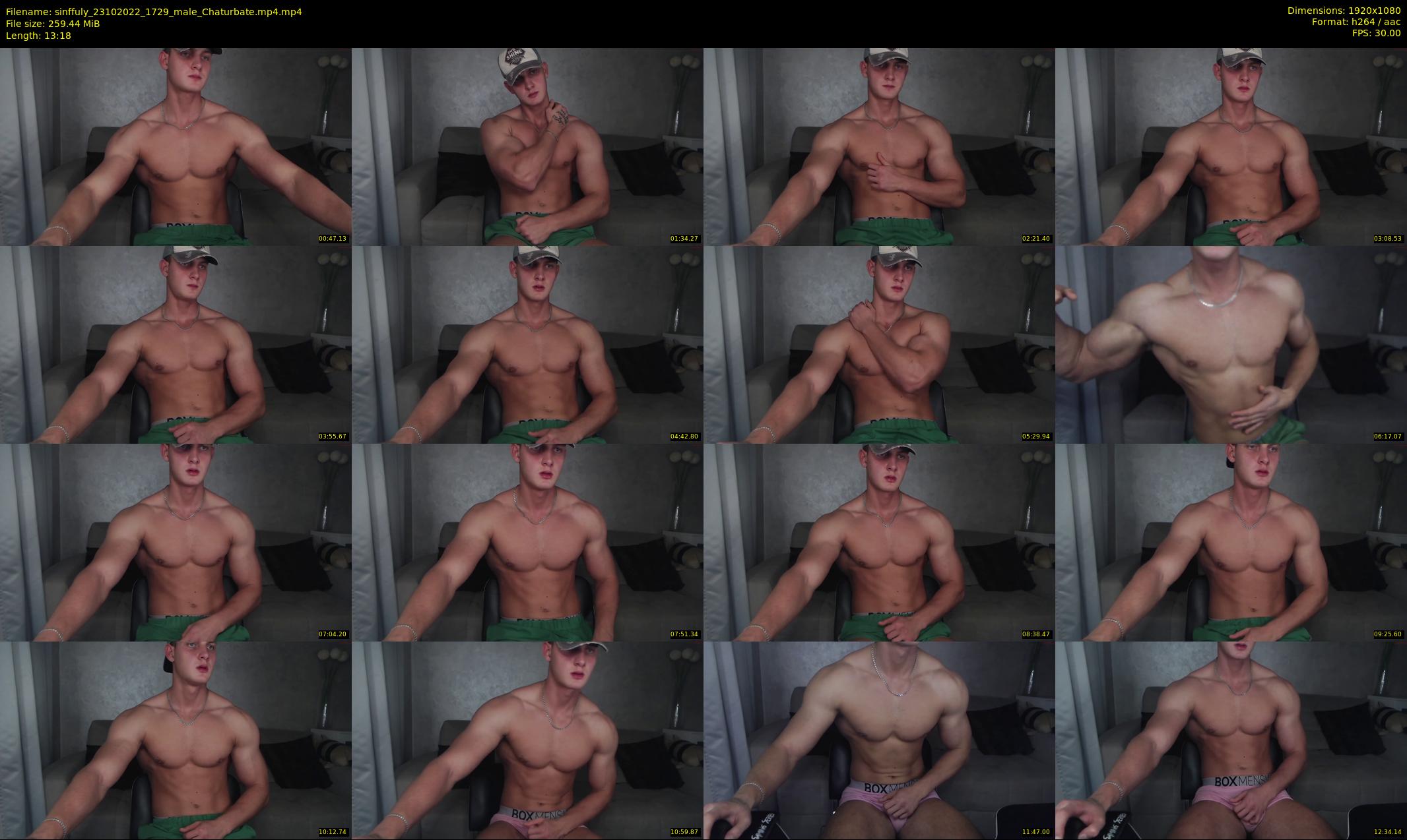 sinffuly — 14 minute Chaturbate male cam show recording, 1080p, Oct 23, 2022