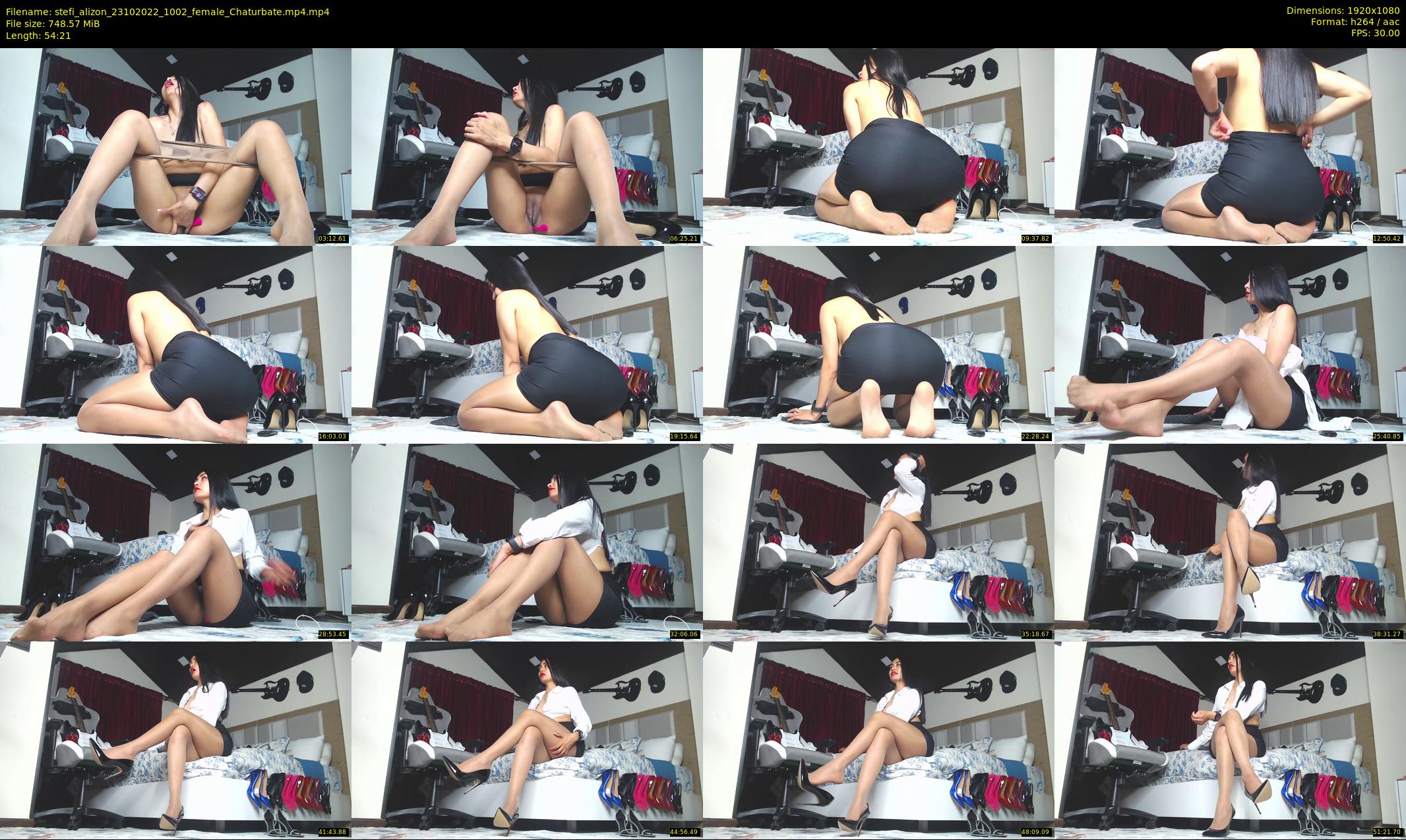 stefi_alizon — 55 minute Chaturbate female cam show recording, 1080p, Oct 23, 2022