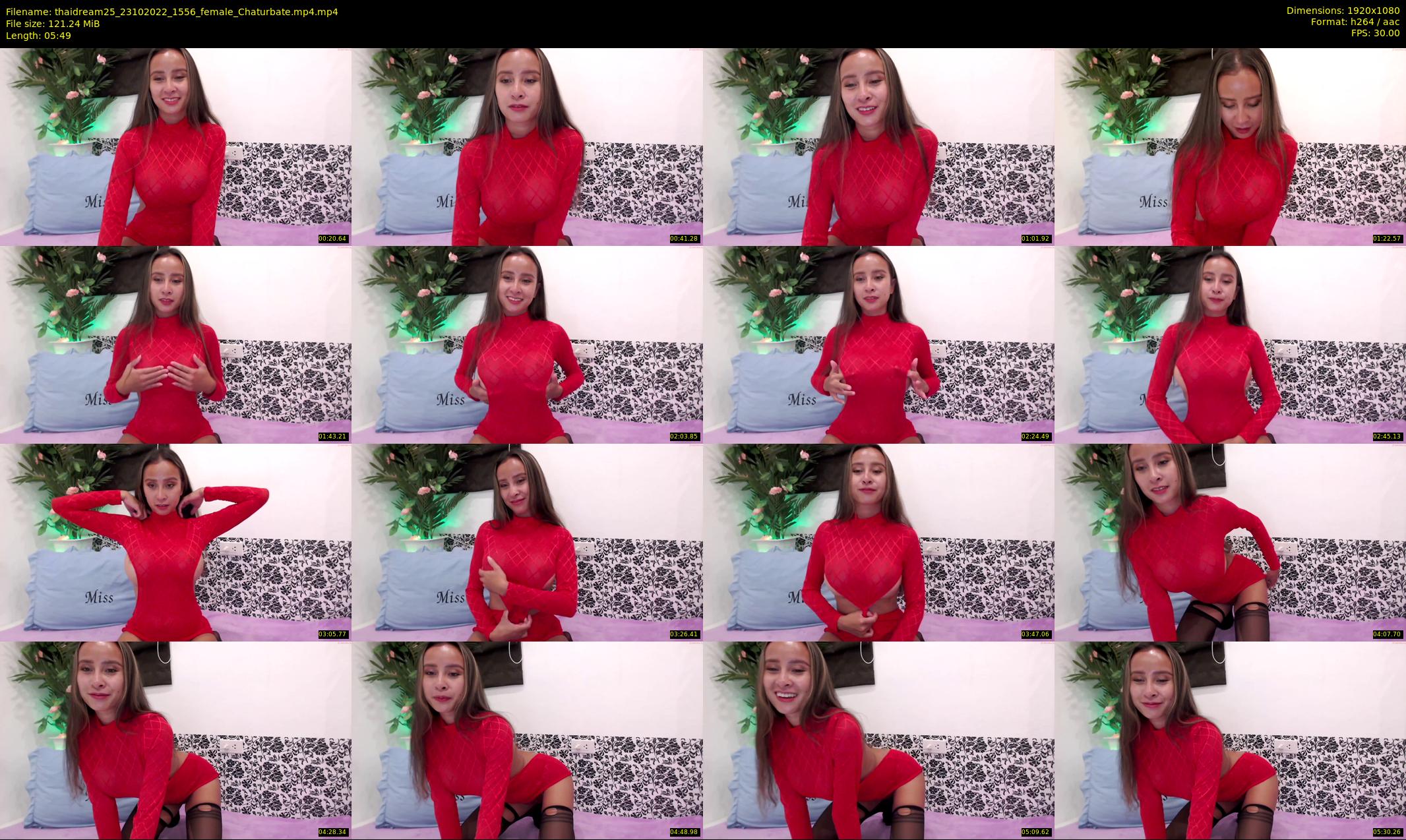 thaidream25 — 6 minute Chaturbate female cam show recording, 1080p, Oct 23, 2022