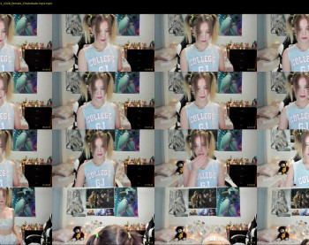 veronica_space — 30 minute Chaturbate female cam show recording, 720p, Oct 23, 2022