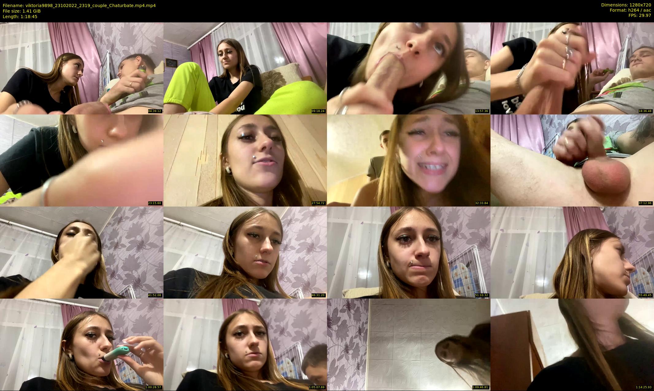 viktoria9898 — 79 minute Chaturbate couple cam show recording, 720p, Oct 23, 2022