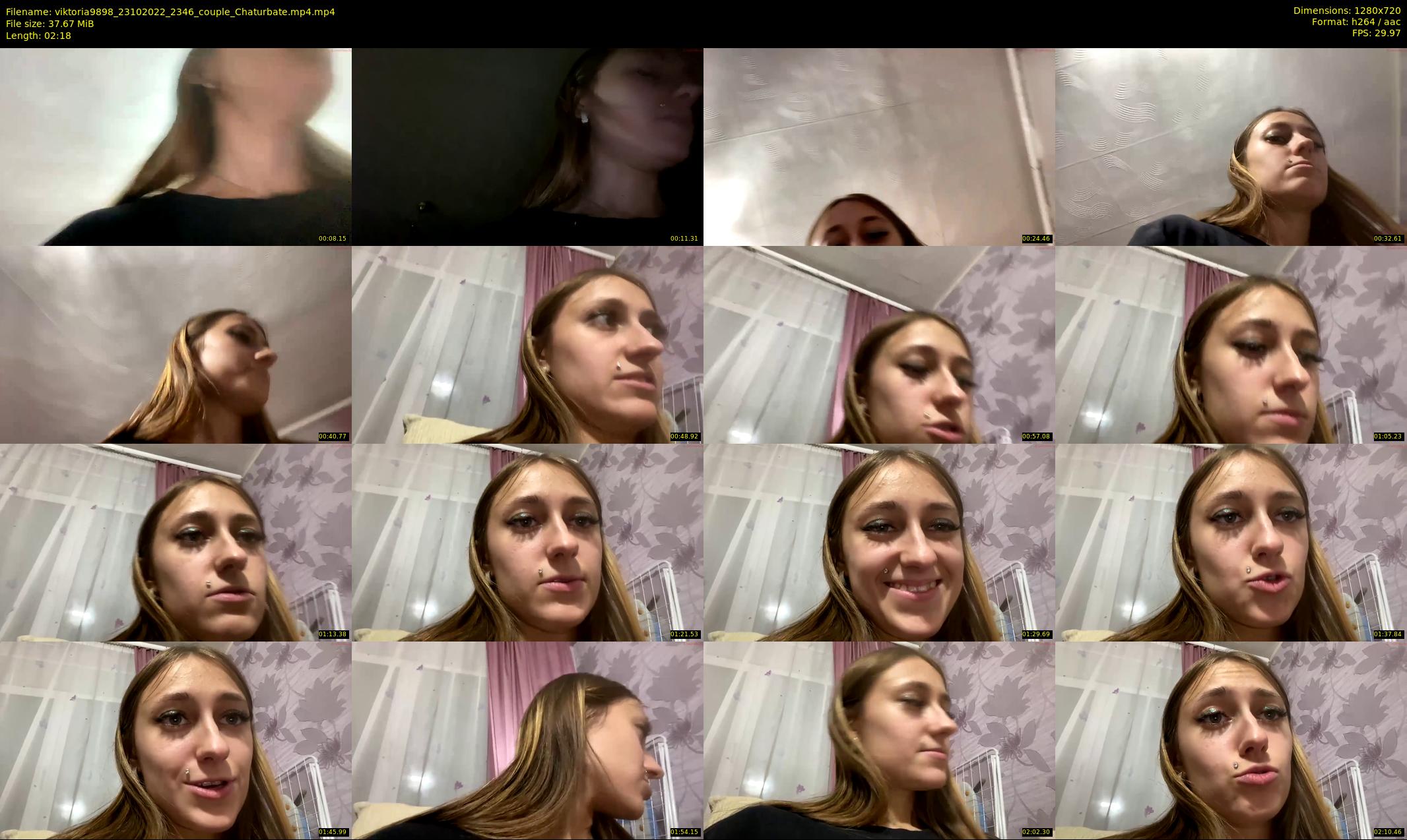 viktoria9898 — 3 minute Chaturbate couple cam show recording, 720p, Oct 23, 2022