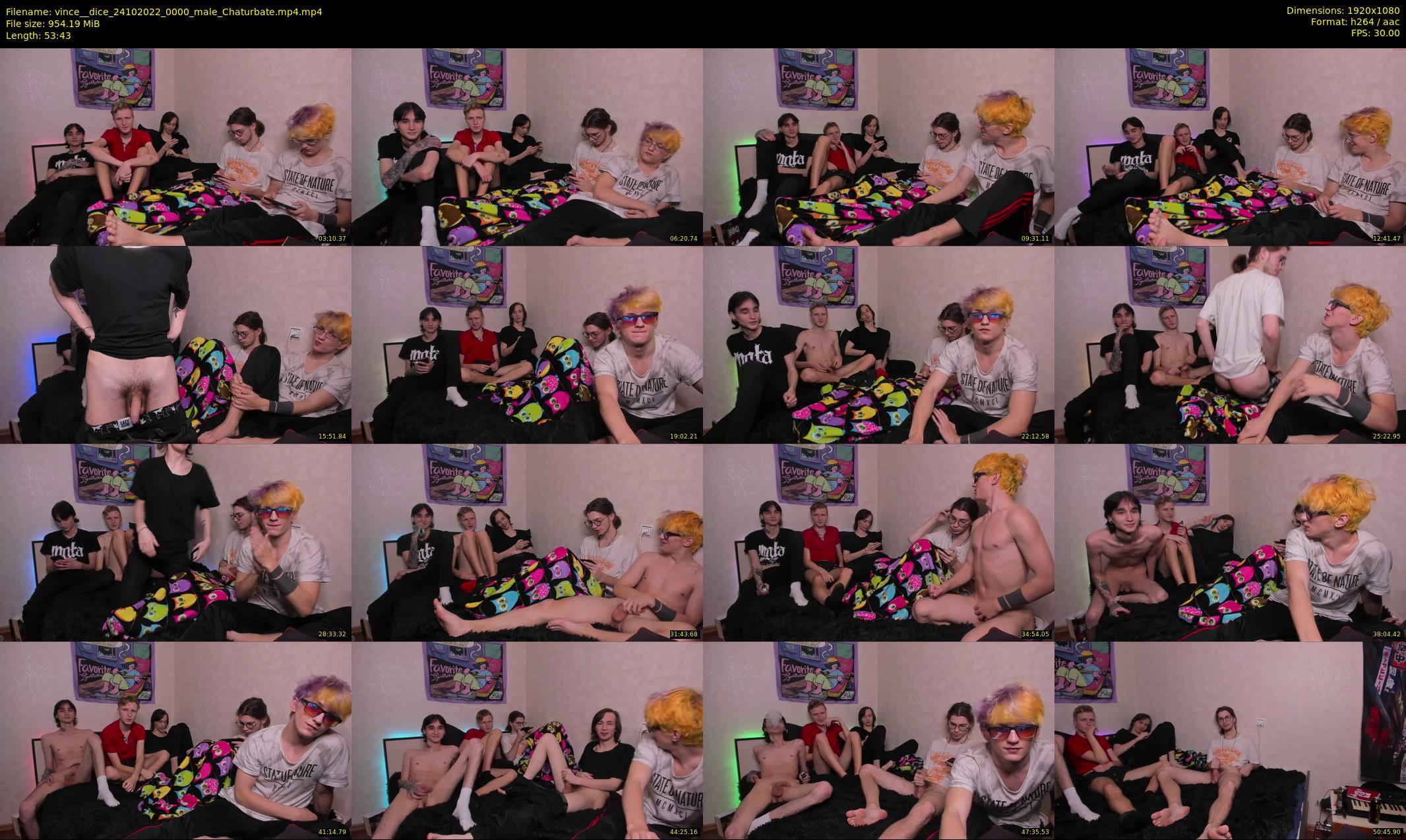vince__dice — 54 minute Chaturbate male cam show recording, 1080p, Oct 24, 2022