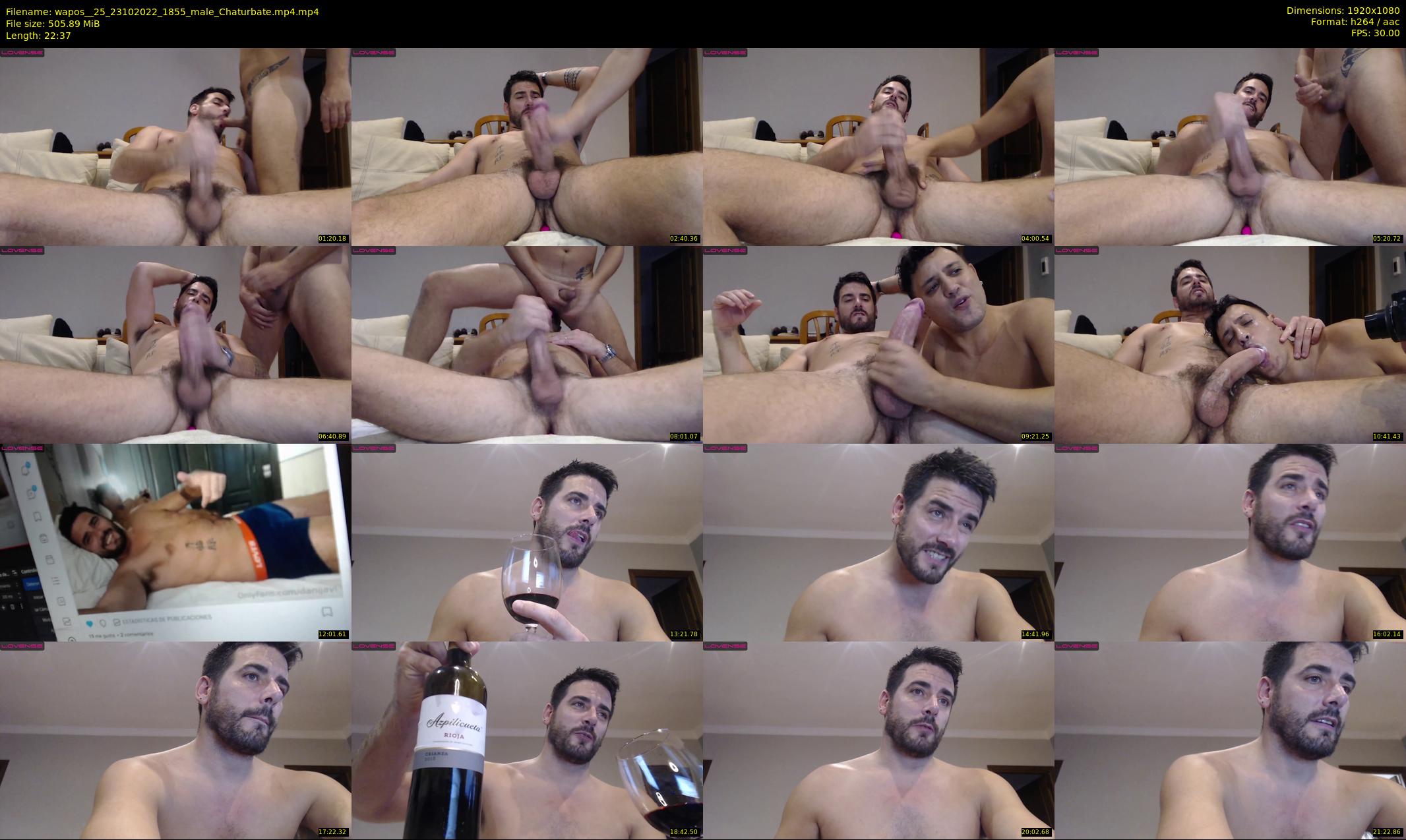 wapos__25 — 23 minute Chaturbate male cam show recording, 1080p, Oct 23, 2022