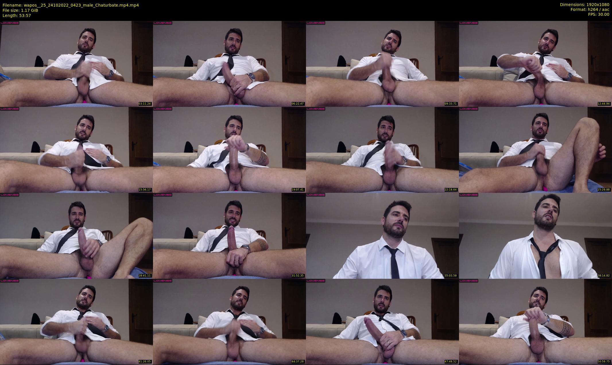 wapos__25 — 54 minute Chaturbate male cam show recording, 1080p, Oct 24, 2022