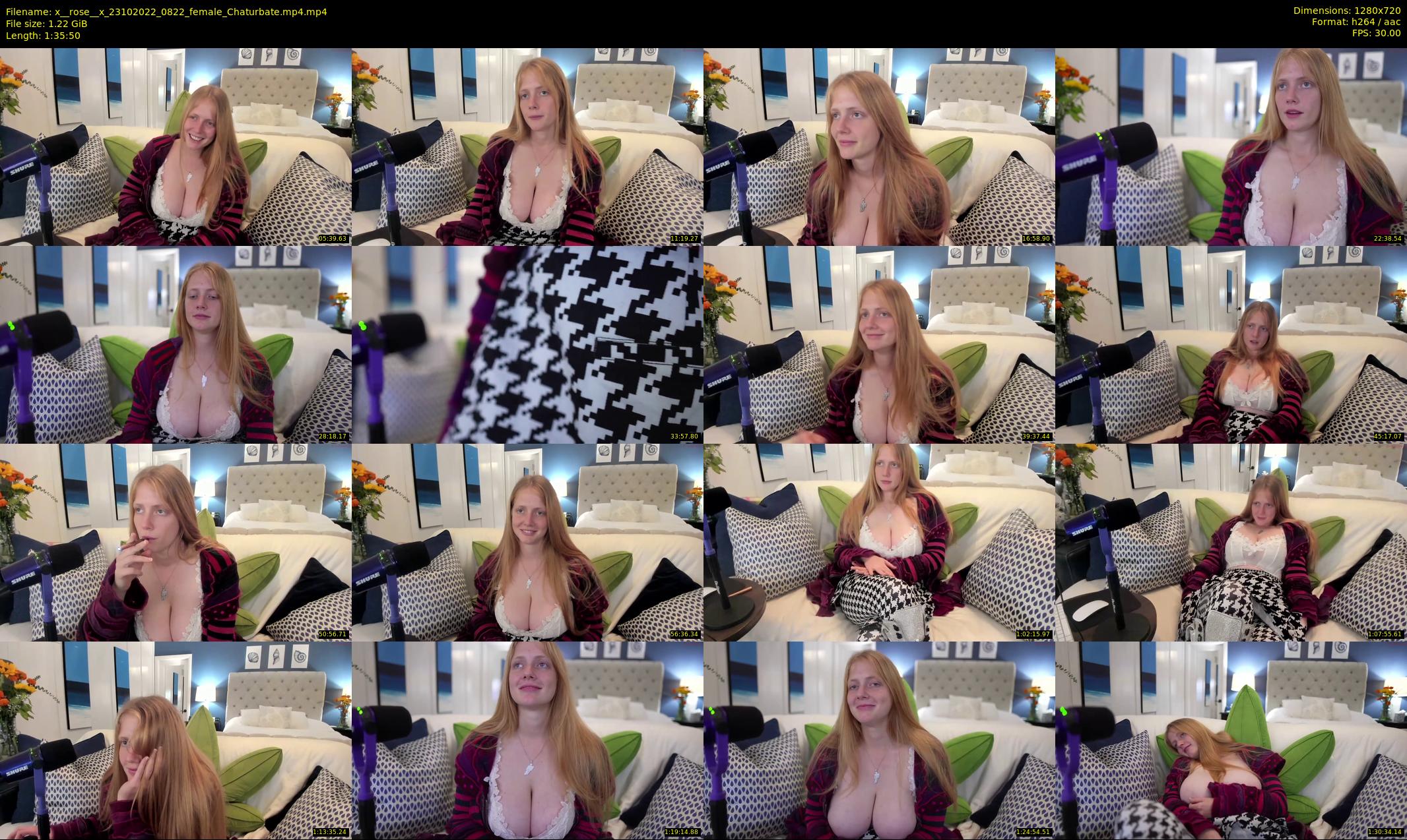 x__rose__x — 96 minute Chaturbate female cam show recording, 720p, Oct 23, 2022