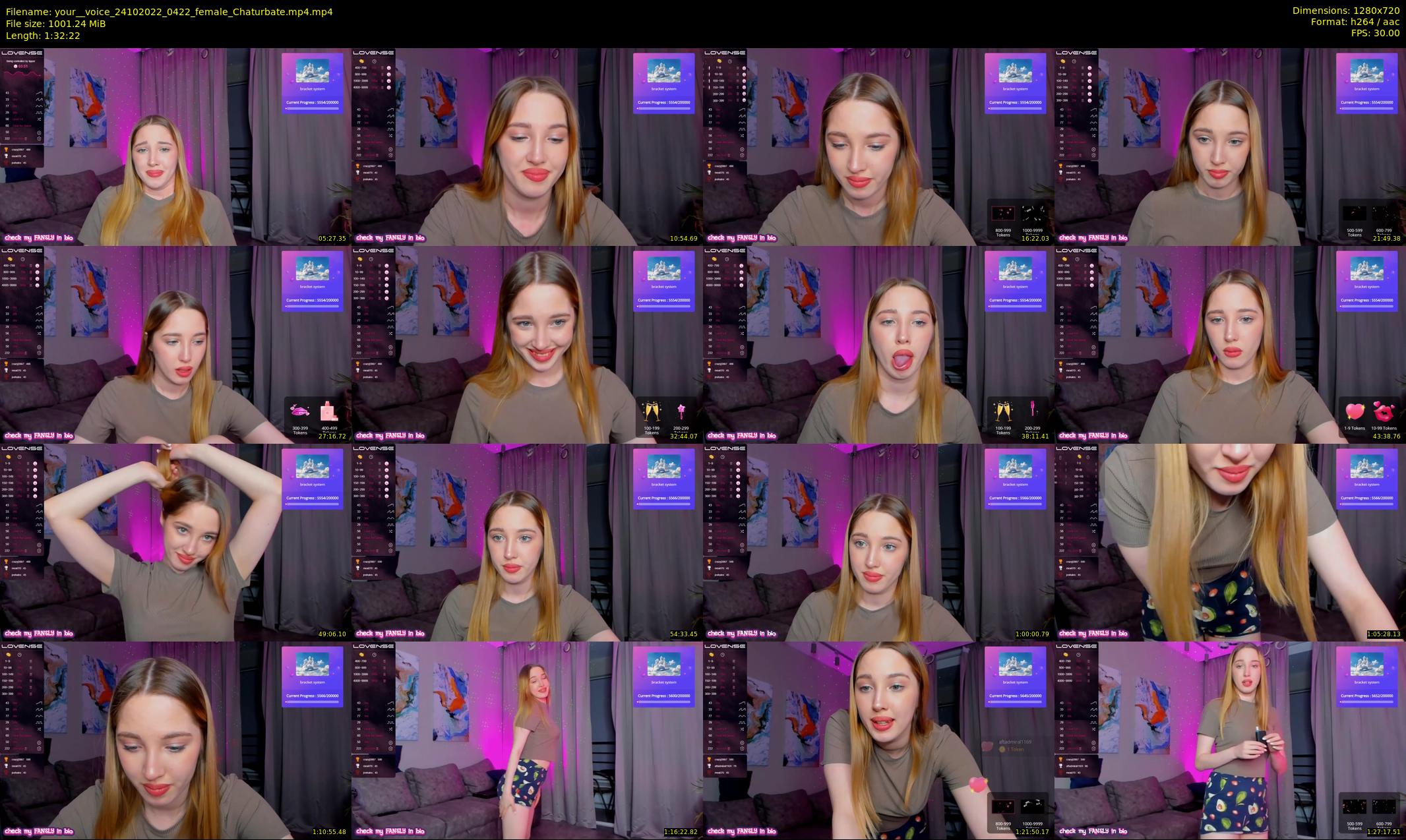 your__voice — 93 minute Chaturbate female cam show recording, 720p, Oct 24, 2022