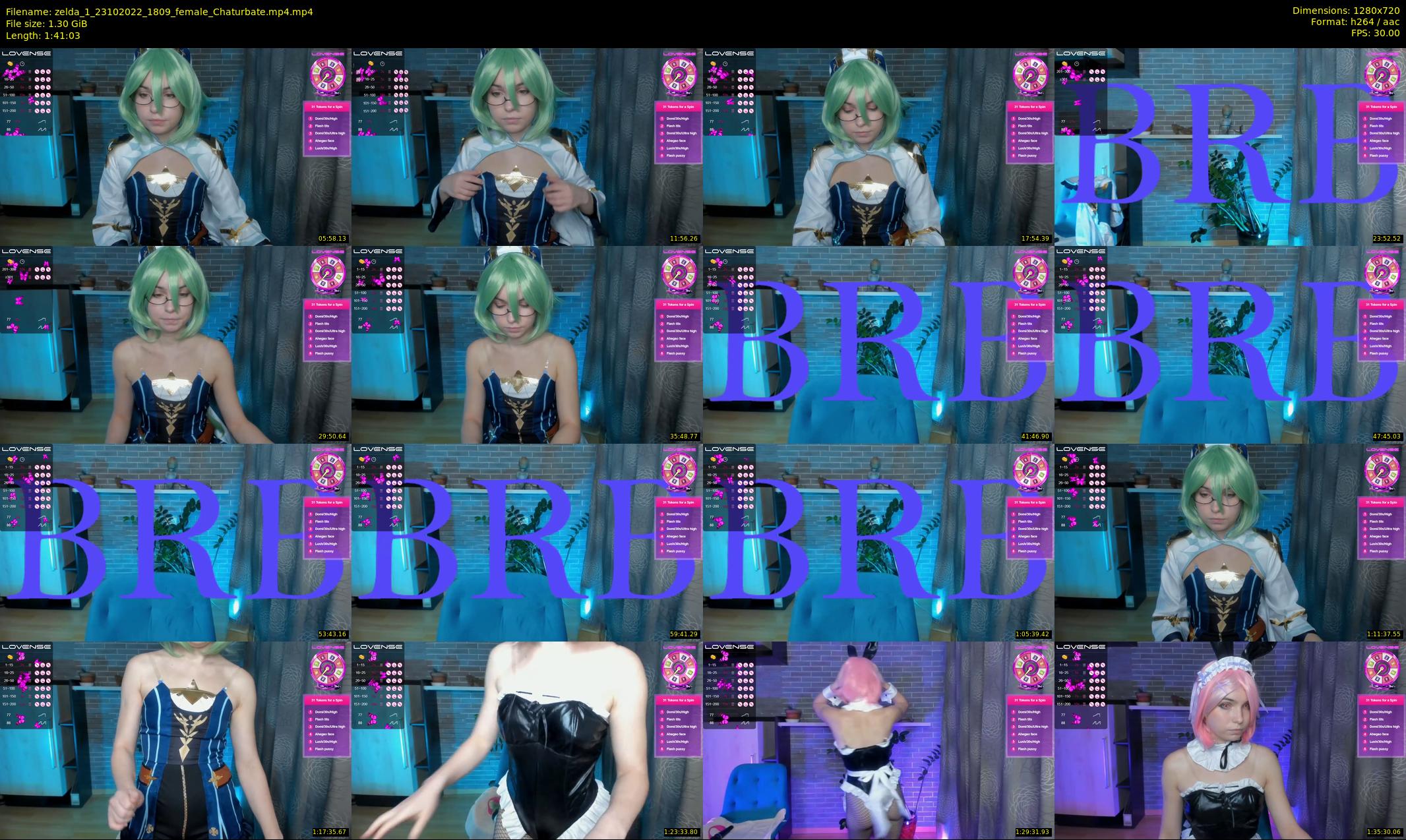 zelda_1 — 102 minute Chaturbate female cam show recording, 720p, Oct 23, 2022