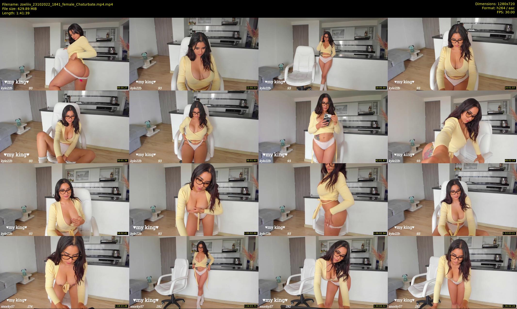 zoeliiv — 102 minute Chaturbate female cam show recording, 720p, Oct 23, 2022
